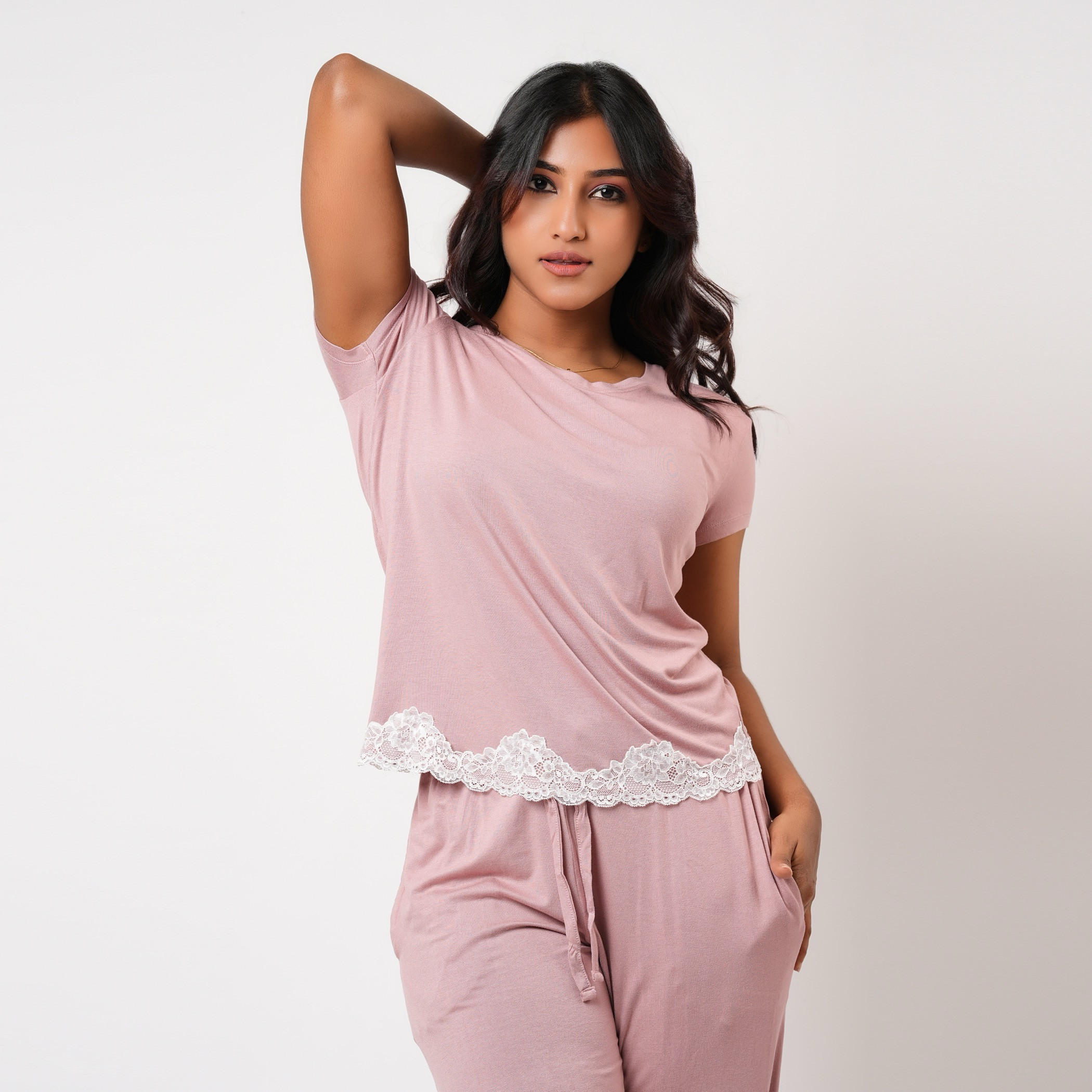 Aadaraya Pyjama Set T-shirt & Trousers-women-clothing-nightwear-pyjamas-longsets-image-4
