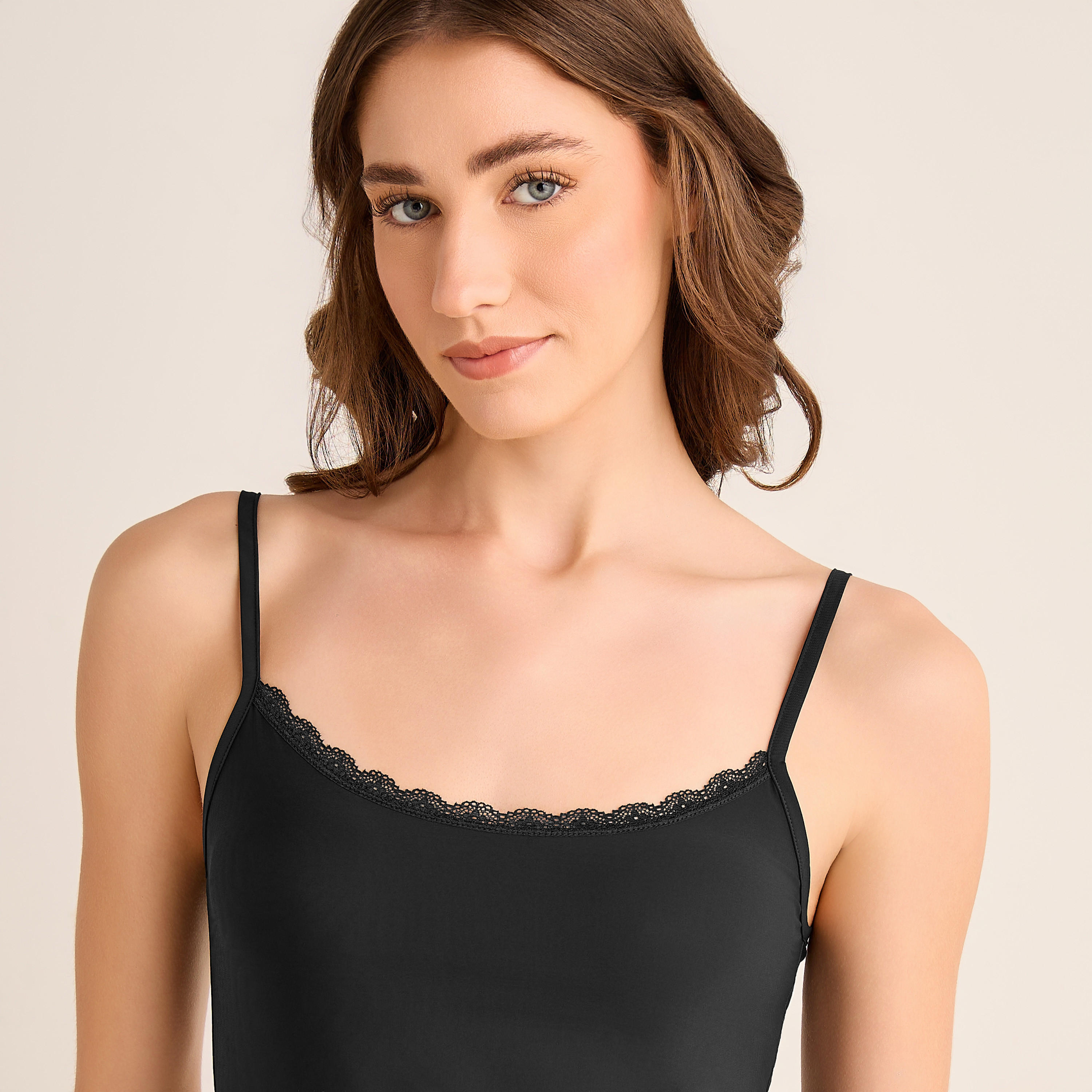 طقم من 2 - فستان طويل سهل الارتداء بقصة دانتيل-women-clothing-nightwear-nighties-image-6