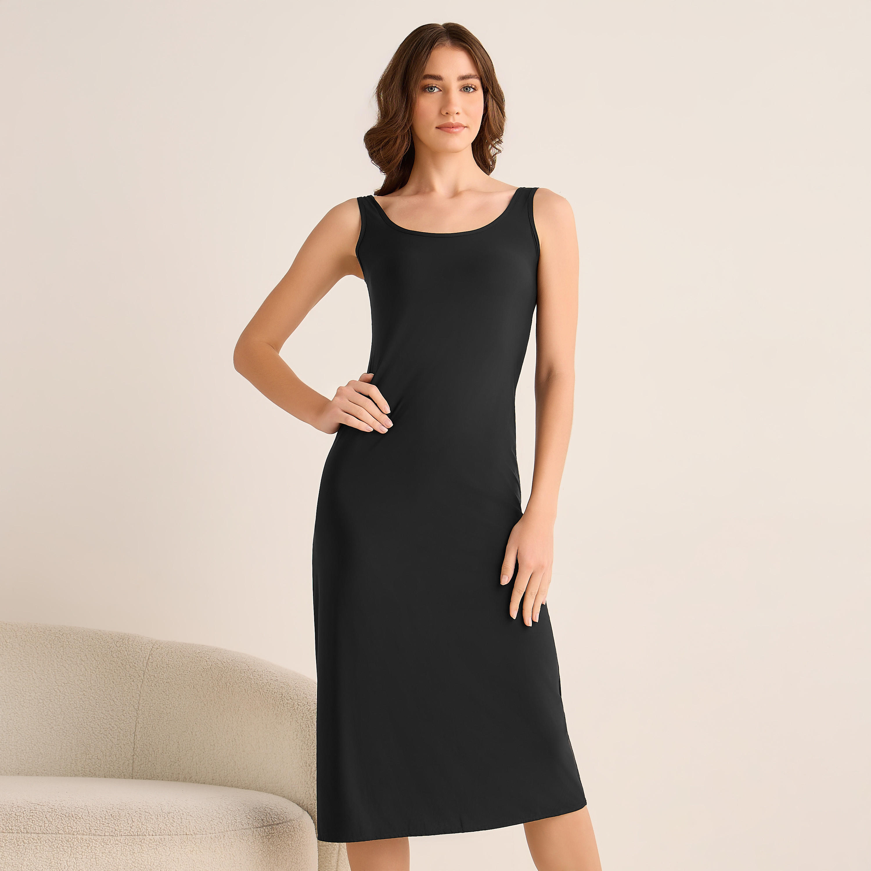 Set of 2 - Slip Dress Sleeveless-women-clothing-nightwear-nighties-image-7