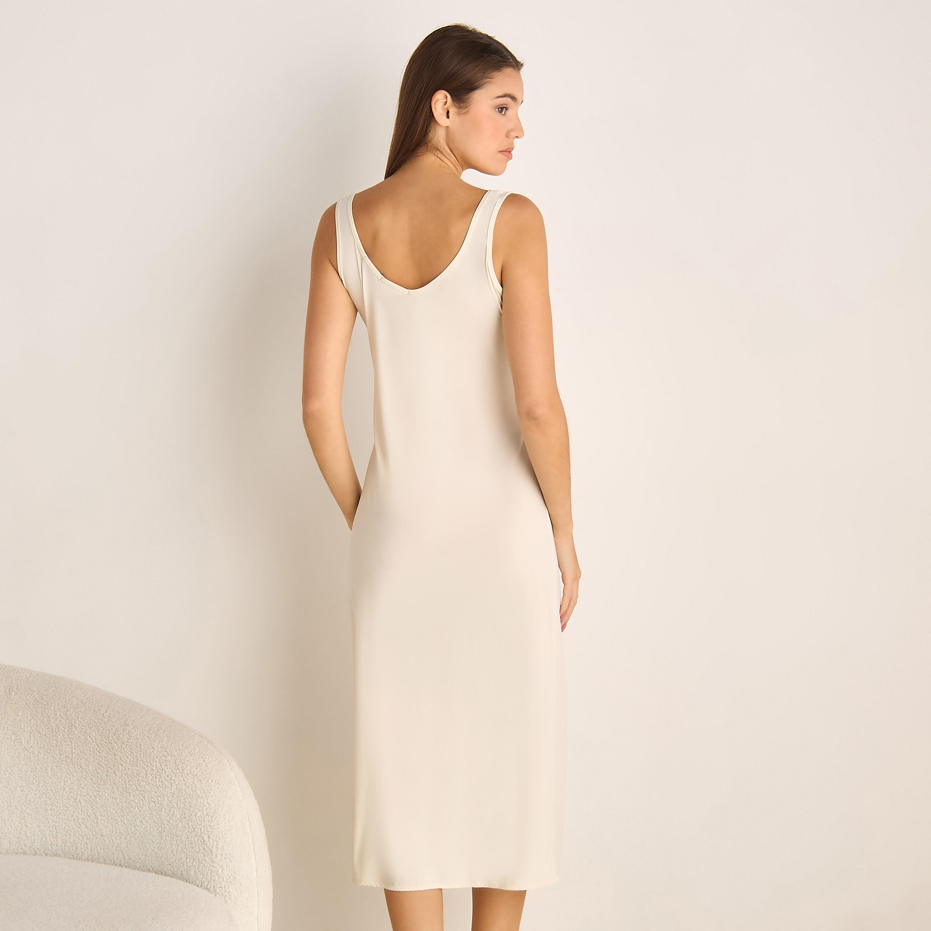 Set of 2 - Slip Dress Sleeveless-women-clothing-nightwear-nighties-image-3