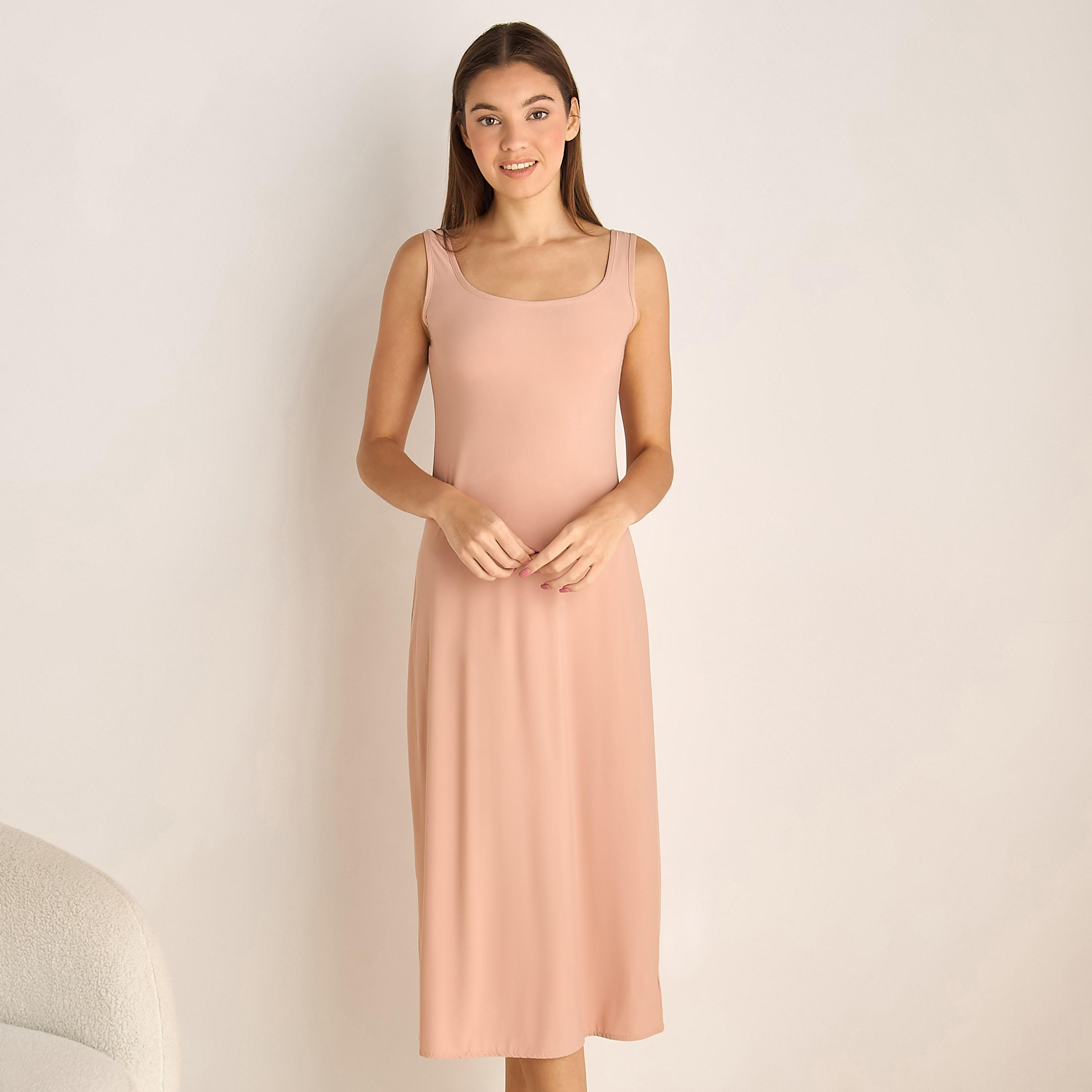 Set of 2 - Slip Dress Sleeveless-women-clothing-nightwear-nighties-image-6