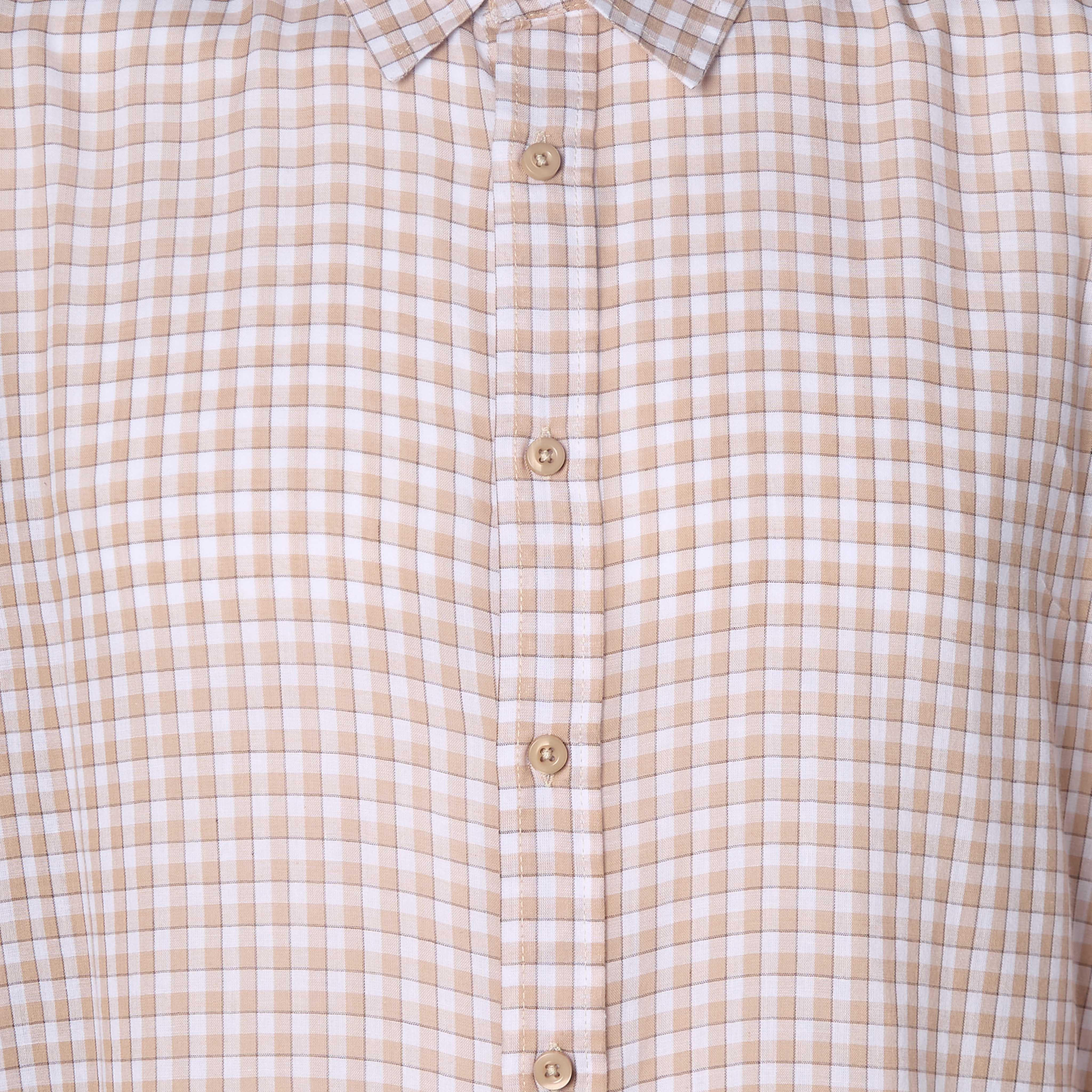 قميص رجالي كاروهات بأكمام طويلة وياقة وقصة عادية-men-clothing-shirts-image-2