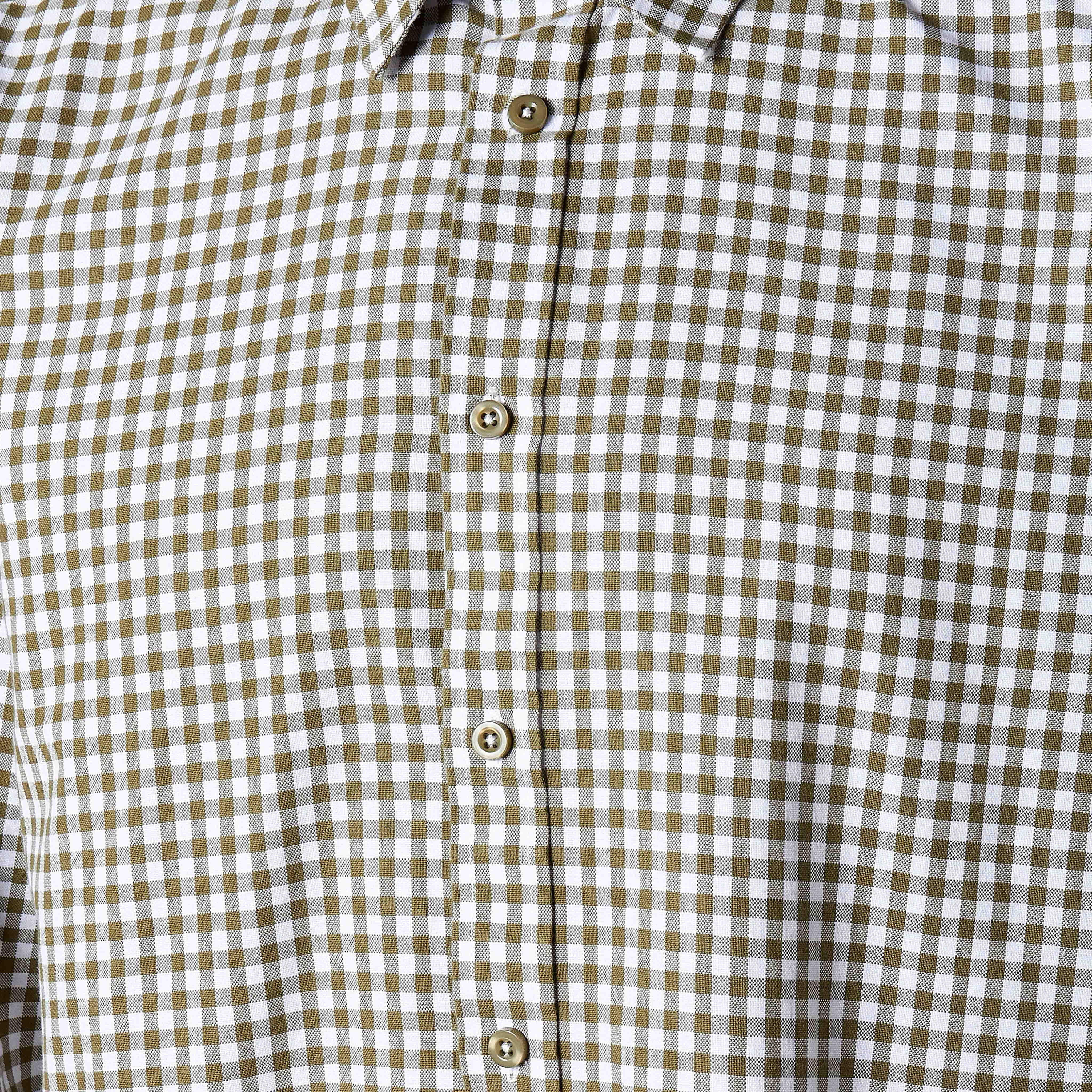 Men Regular Fit Collared Checked Long Sleeve Shirt-men-clothing-shirts-image-4