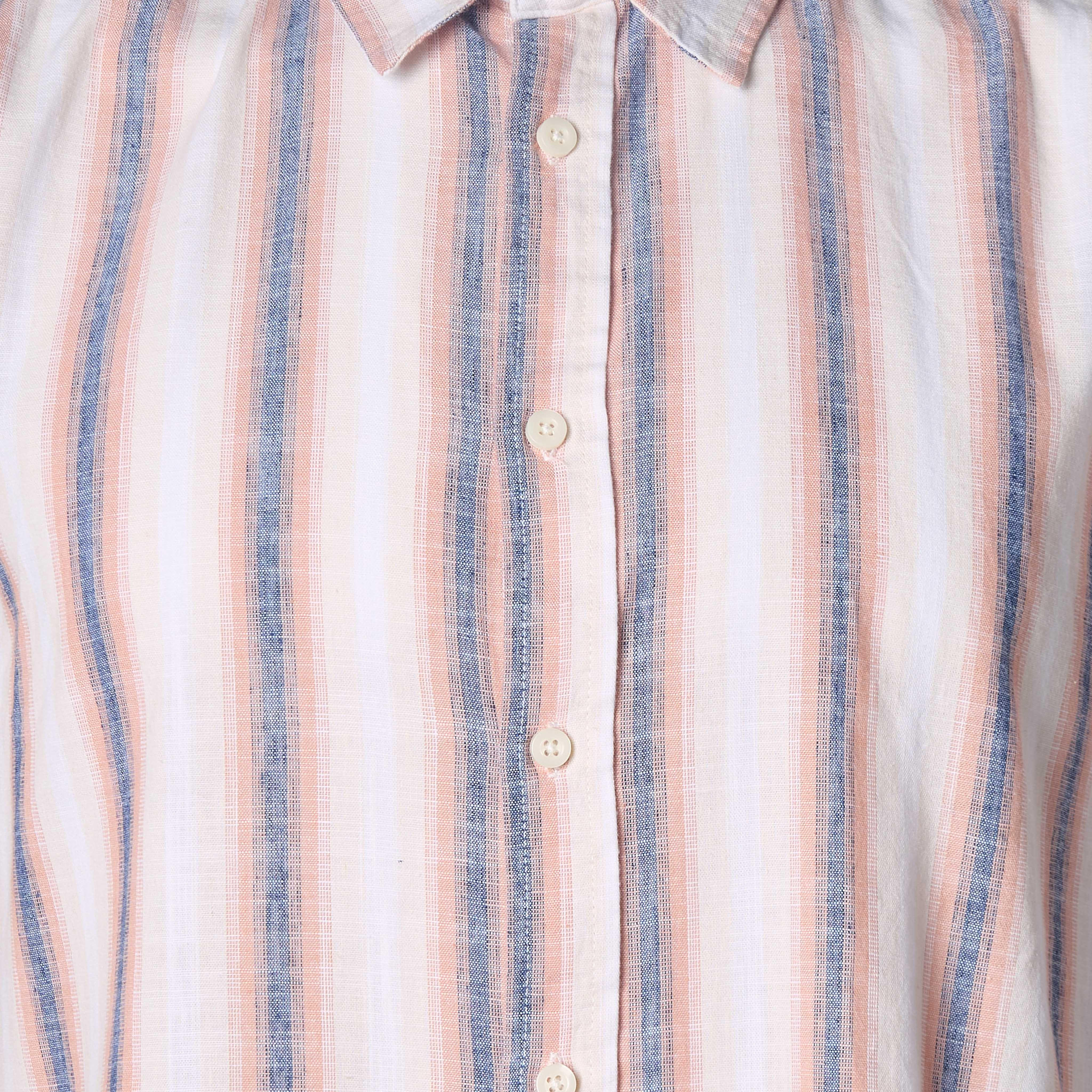 قميص رجالي مخطط بياقة وقصة عادية وأكمام طويلة-men-clothing-shirts-image-4