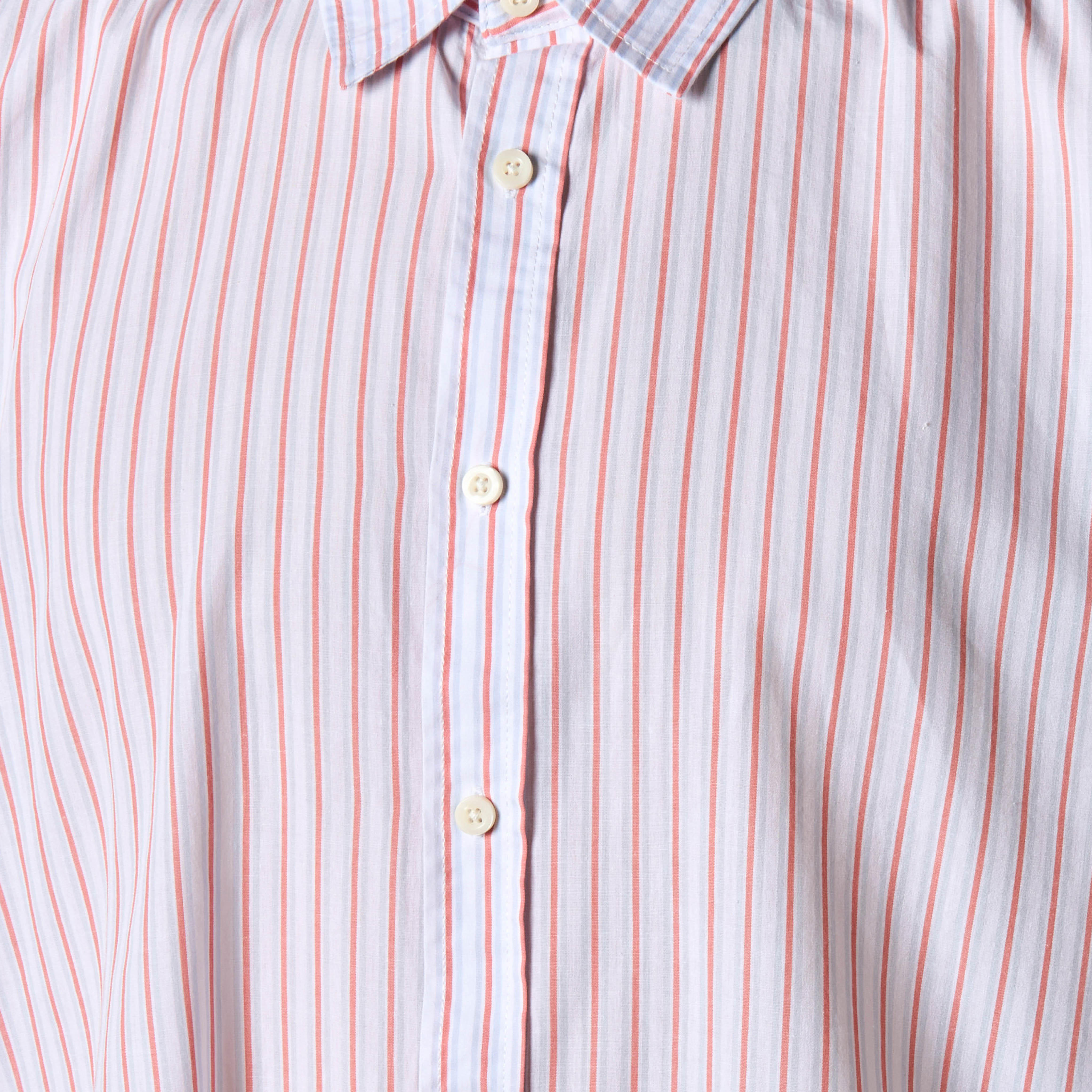 Men Regular Fit Collared Striped Long Sleeve Linen Blend Shirt-men-clothing-shirts-image-2