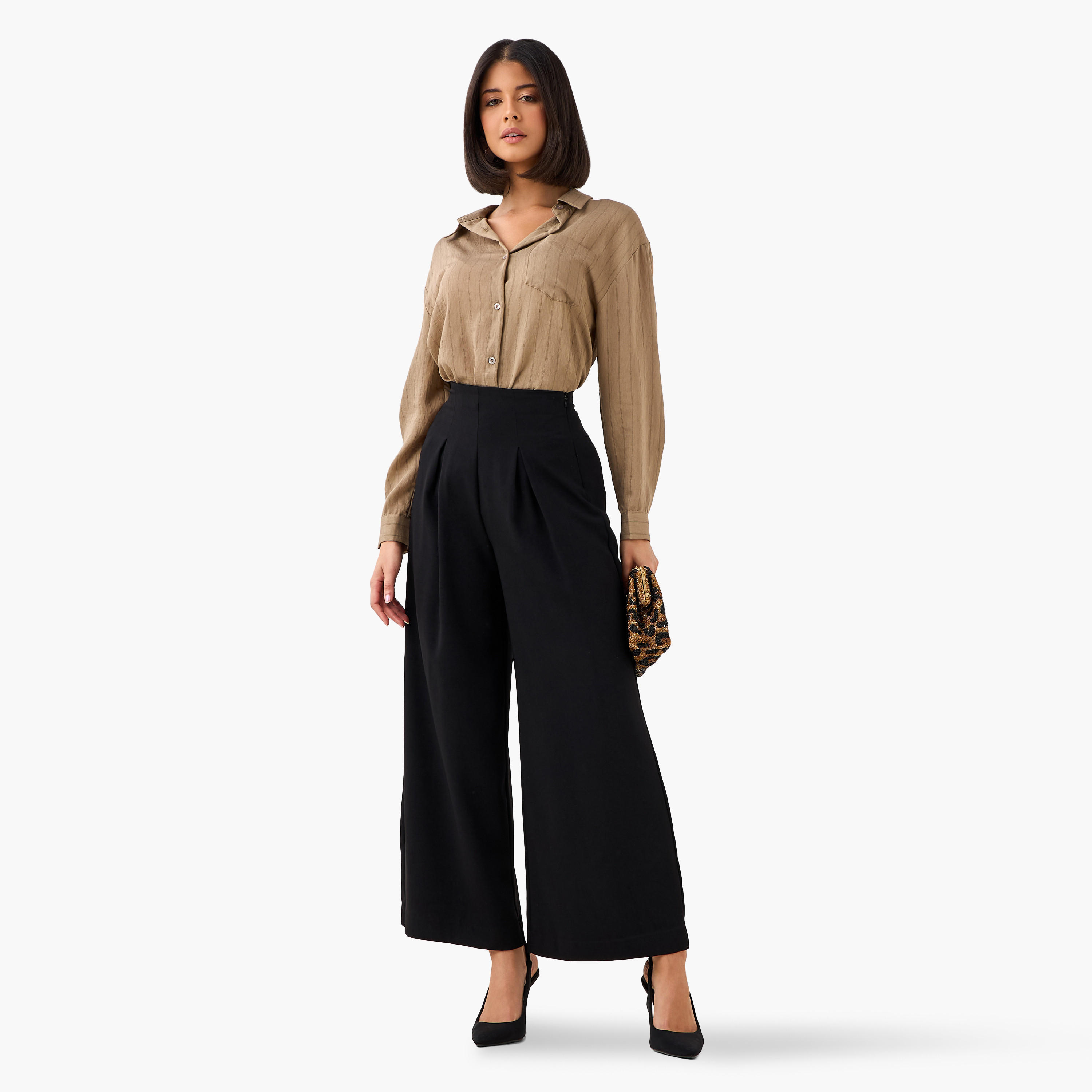 Long Line High Low Stripes Shirt-women-clothing-shirtsandblouses-shirts-image-4