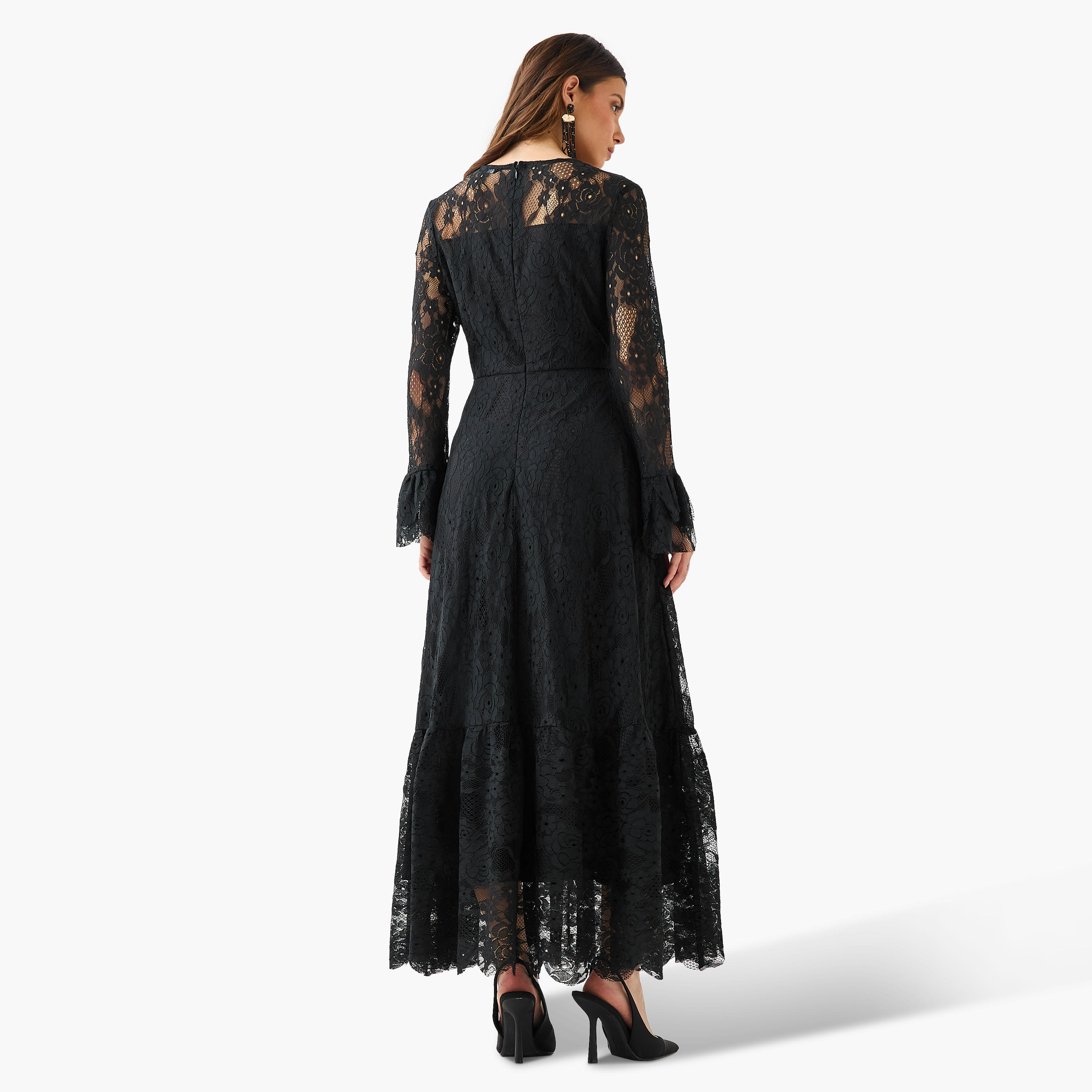 Lace Women Dress with Bell Sleeves-PROMO_SP_AE__6_RGCC_BUY2FOR199_040325-image-7