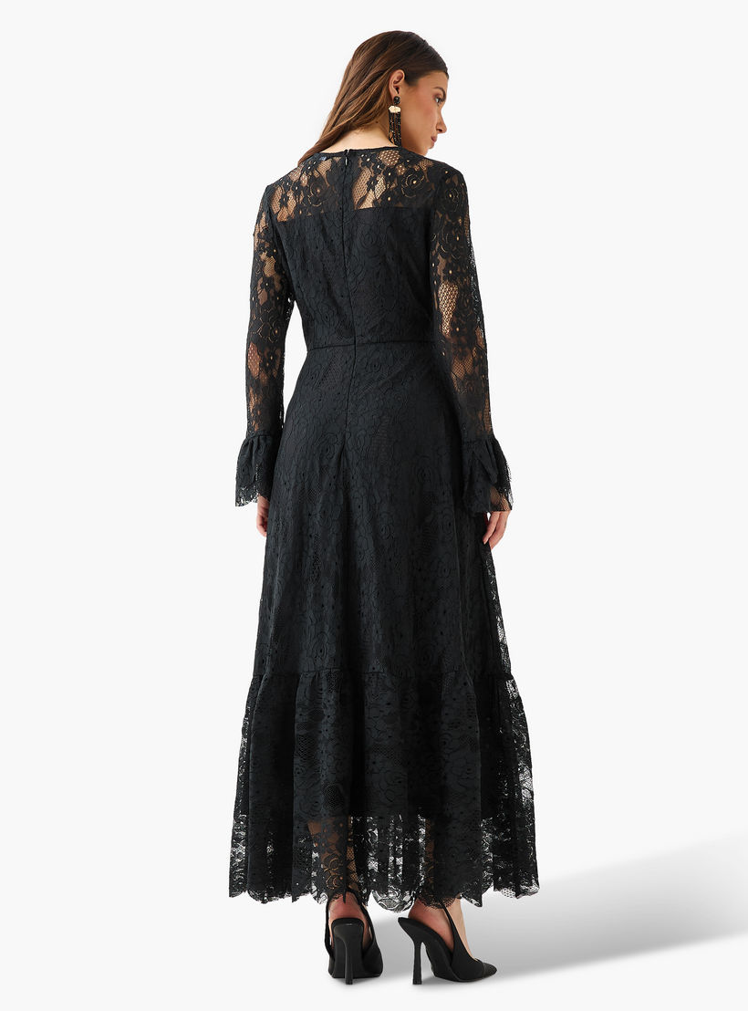 Lace Women Dress with Bell Sleeves-PROMO_SP_AE__6_RGCC_BUY2FOR199_040325-image-7