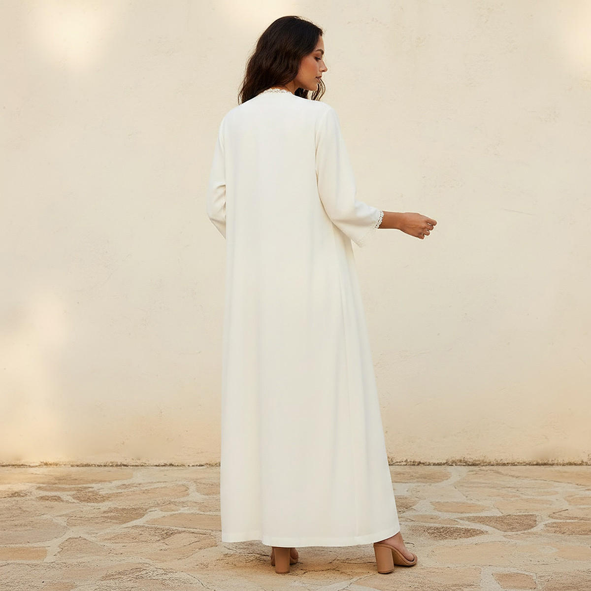 سترة طويلة مفتوحة من الأمام بحواف دانتيل-women-clothing-shirtsandblouses-blouses-image-3