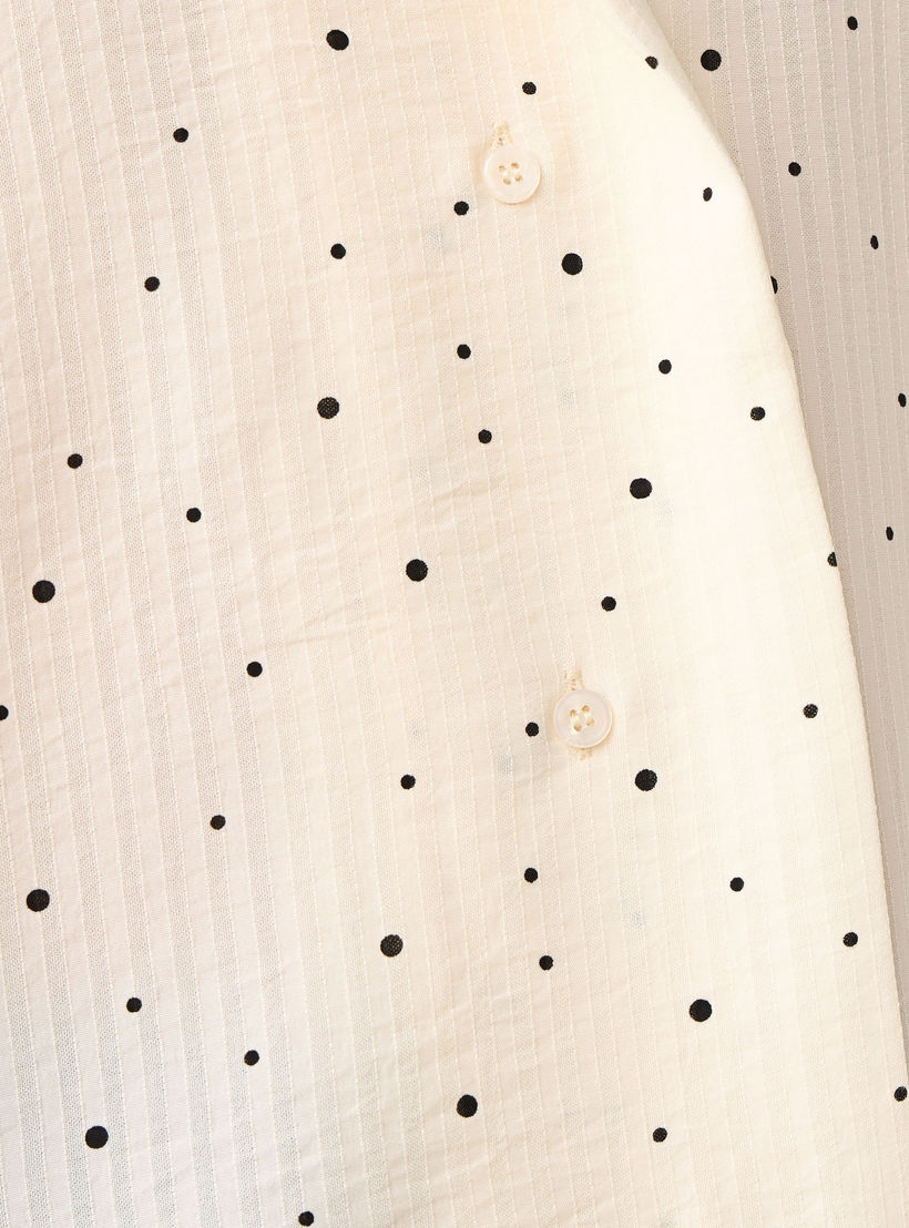 Shirt with Polka Dot Print and High-Low Hem-women-clothing-shirtsandblouses-shirts-image-7
