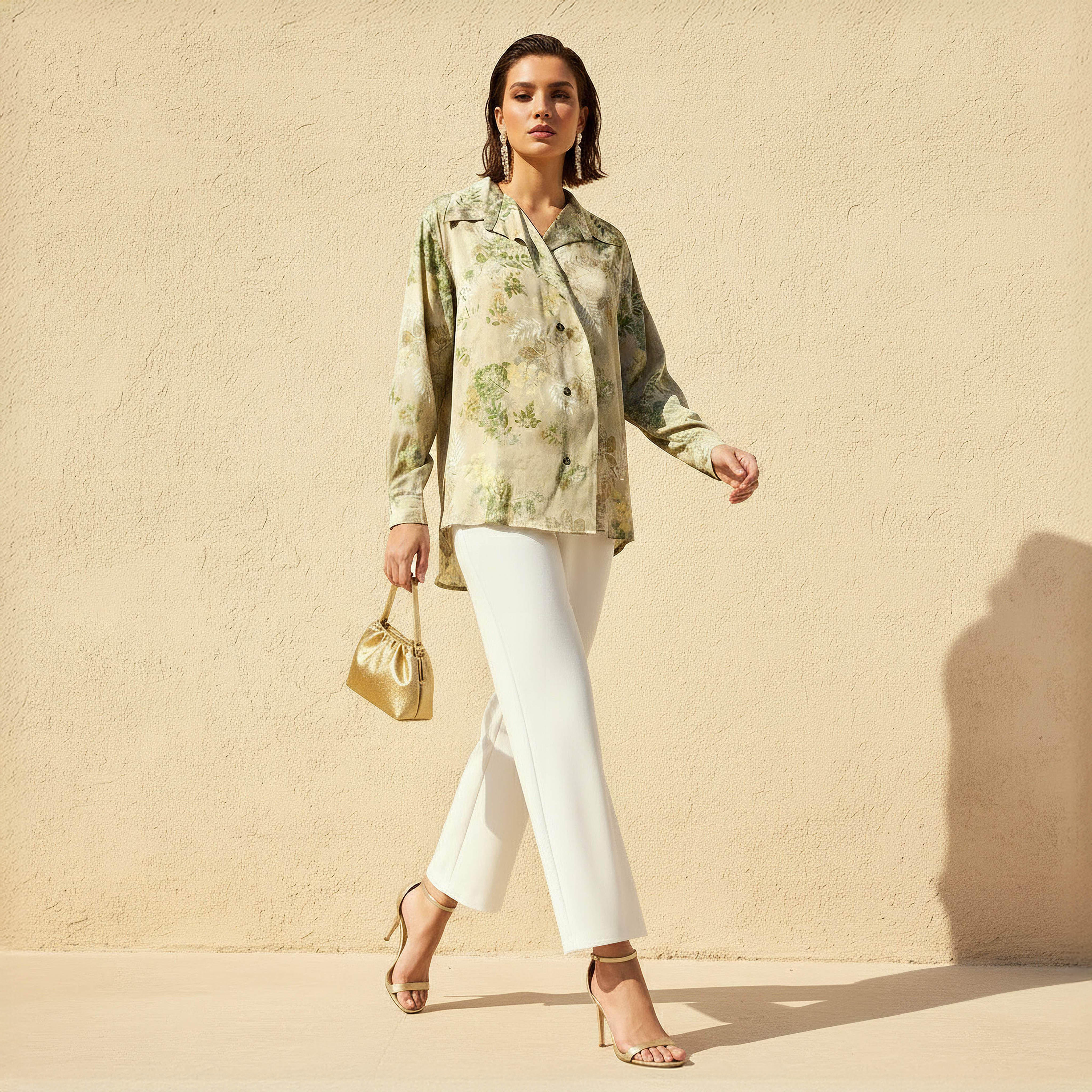 قميص بطول غير متساوي وطبعات زهرية-women-clothing-shirtsandblouses-shirts-image-2