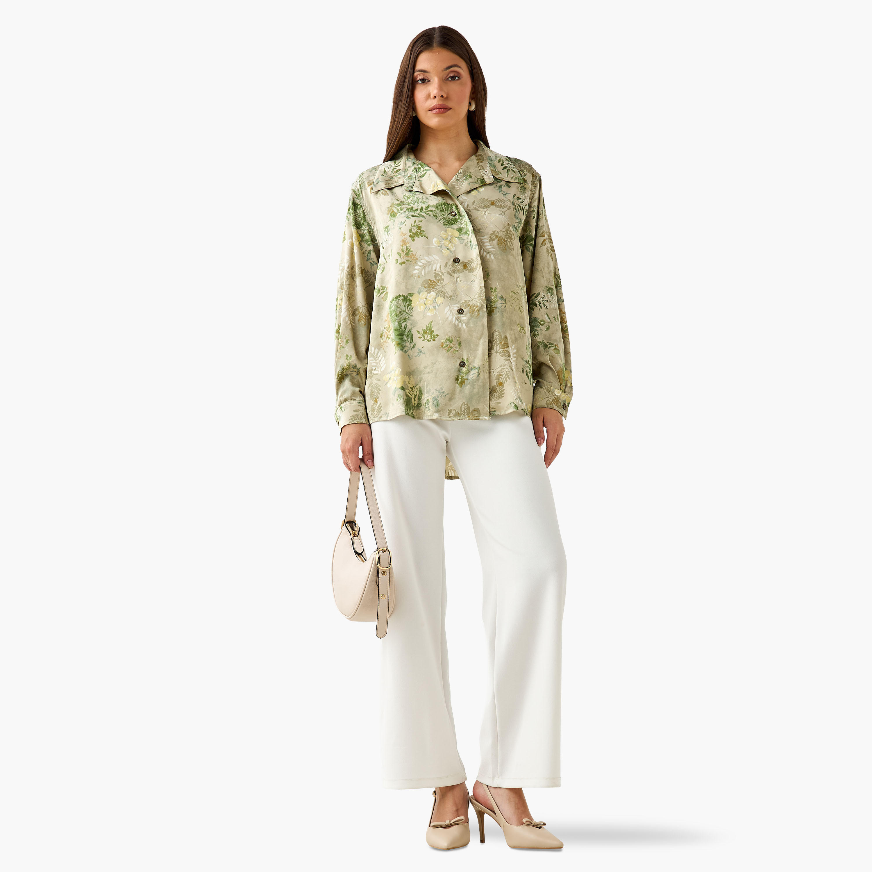 قميص بطول غير متساوي وطبعات زهرية-women-clothing-shirtsandblouses-shirts-image-4
