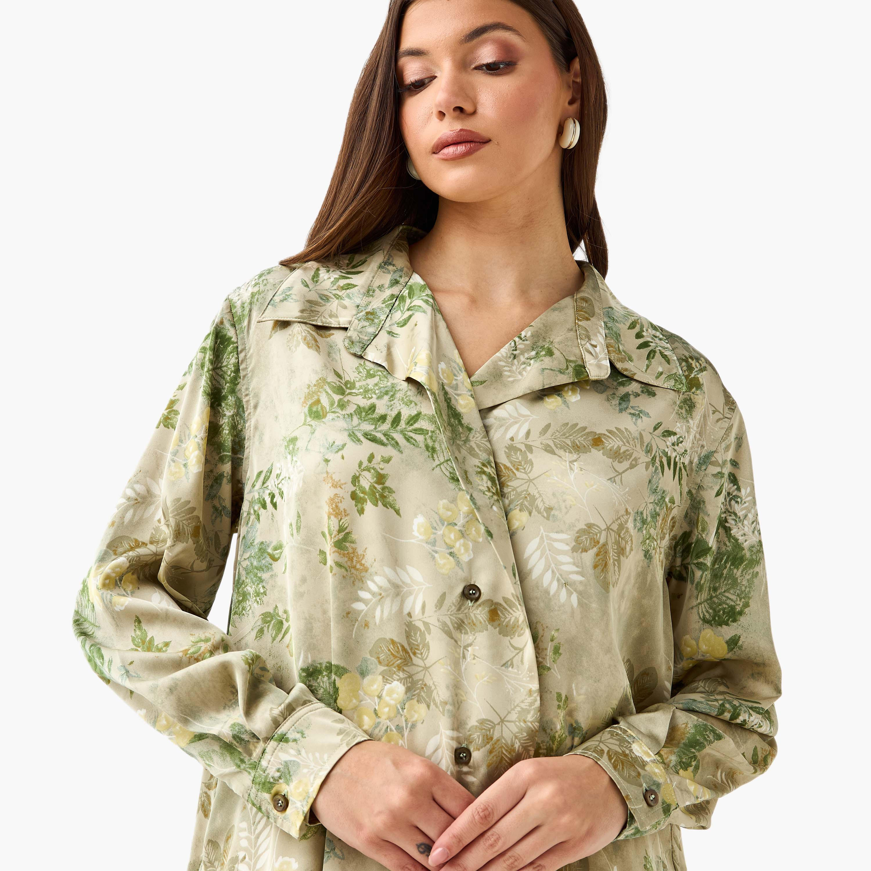 قميص بطول غير متساوي وطبعات زهرية-women-clothing-shirtsandblouses-shirts-image-7