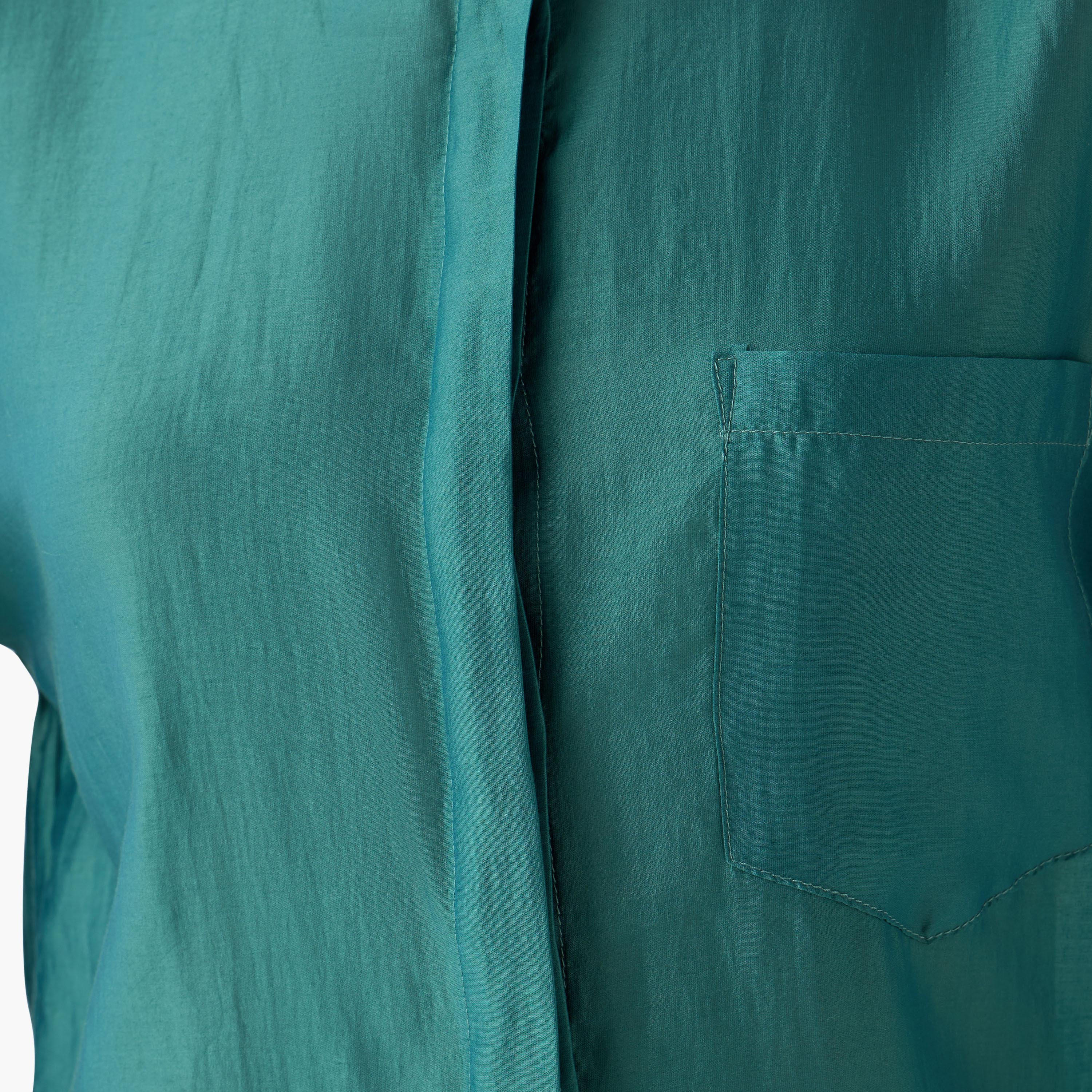 High Low Shirt with Concealed Placket-women-clothing-shirtsandblouses-shirts-image-6
