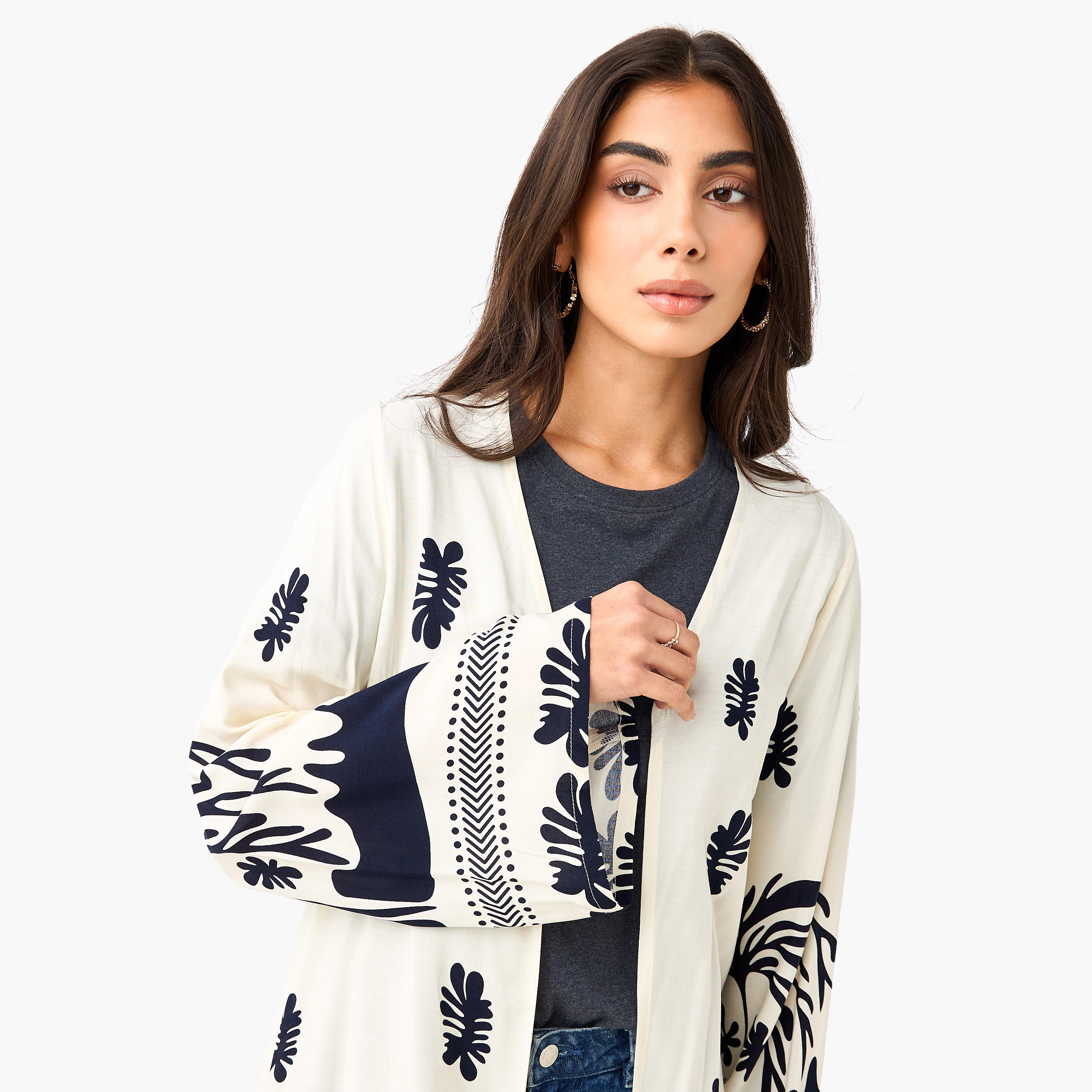 سترة كيمونو فيسكوز بطبعات-women-clothing-shirtsandblouses-blouses-image-1