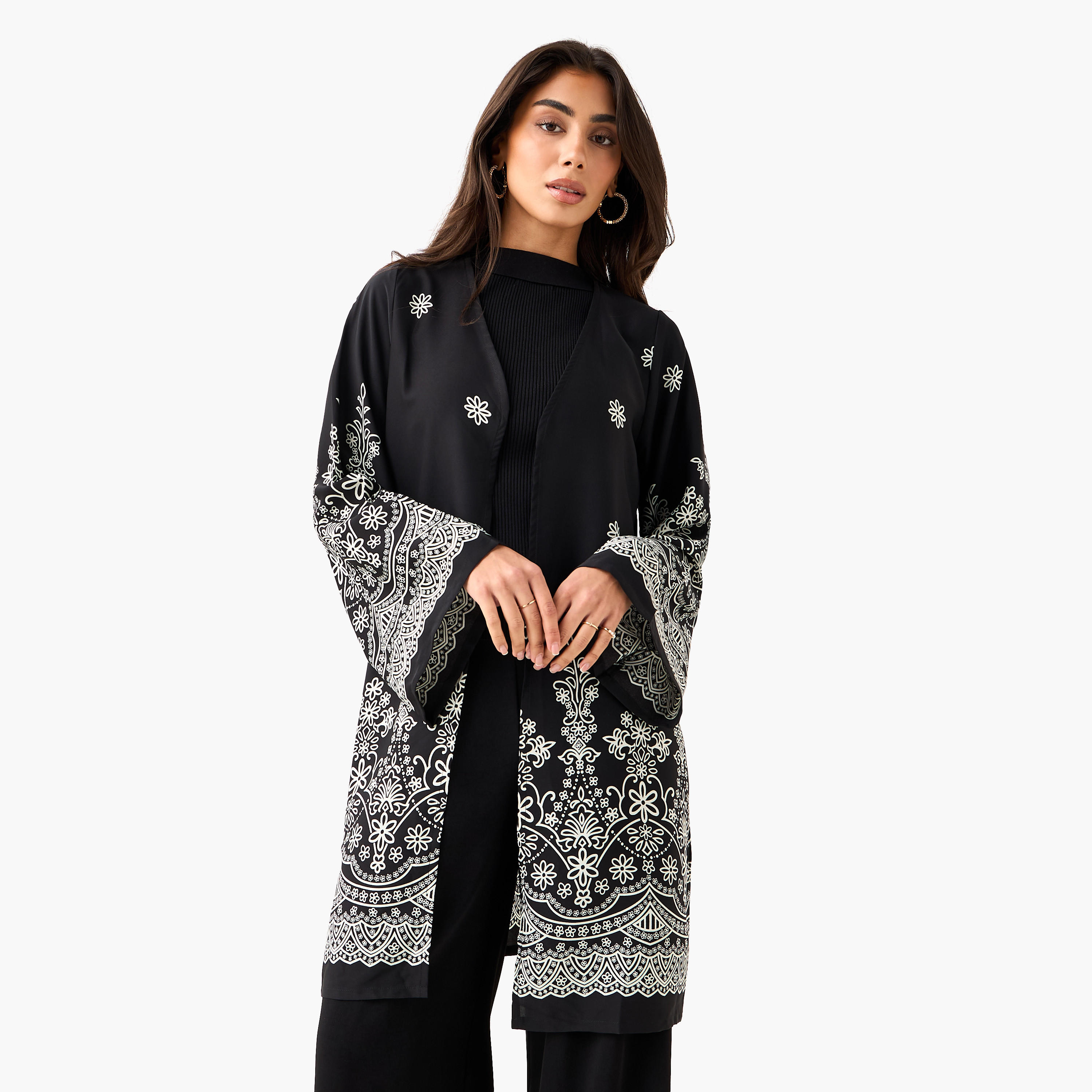 Viscose Kimono Shrug Printed-women-clothing-shirtsandblouses-blouses-image-3