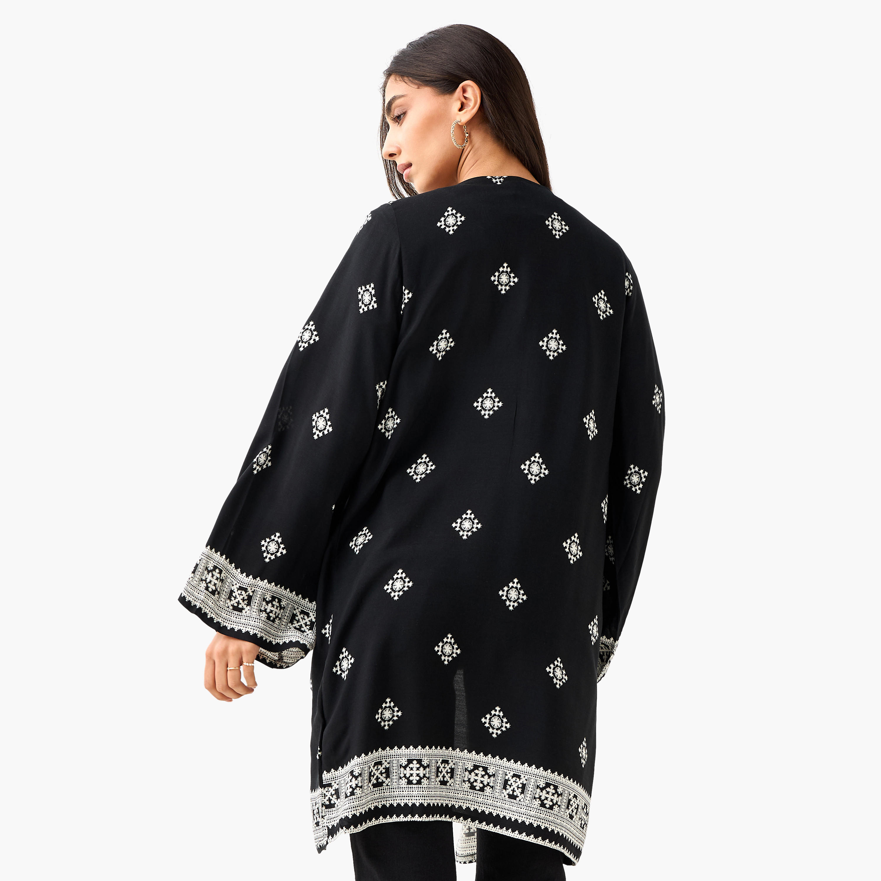 Viscose Embroidered Kimono Shrug-women-clothing-shirtsandblouses-blouses-image-4