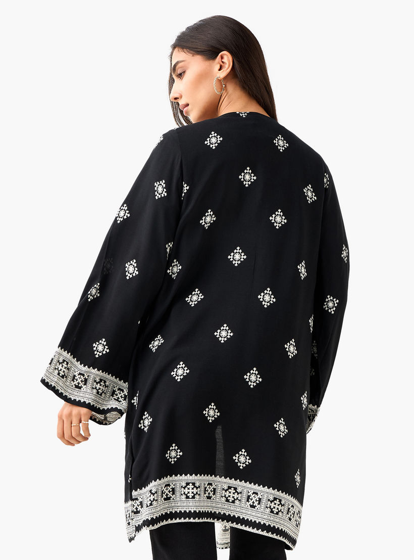 Viscose Embroidered Kimono Shrug-women-clothing-shirtsandblouses-blouses-image-4