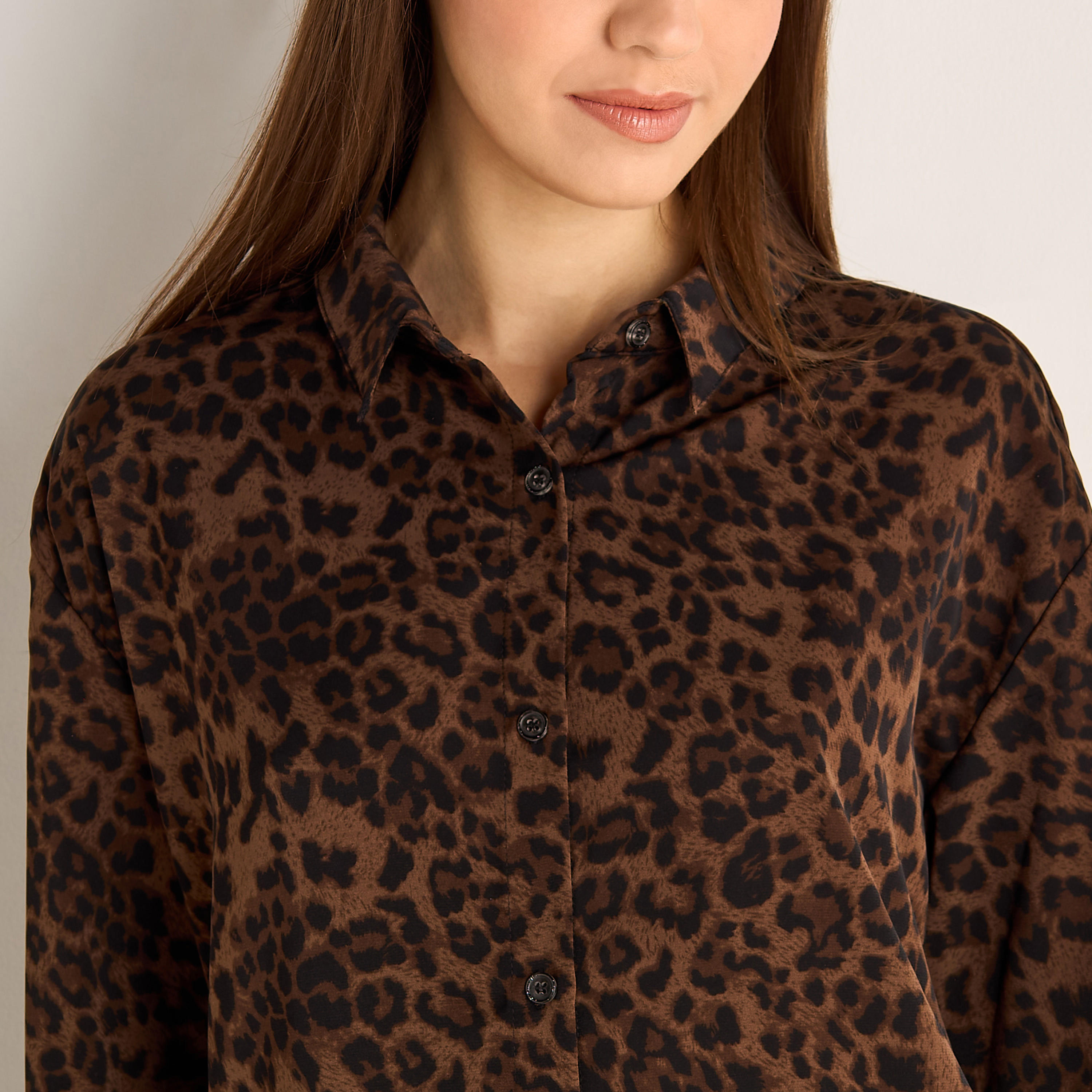 Pyjama Set Button-Down Shirt & Trousers-women-clothing-coordsets-image-6
