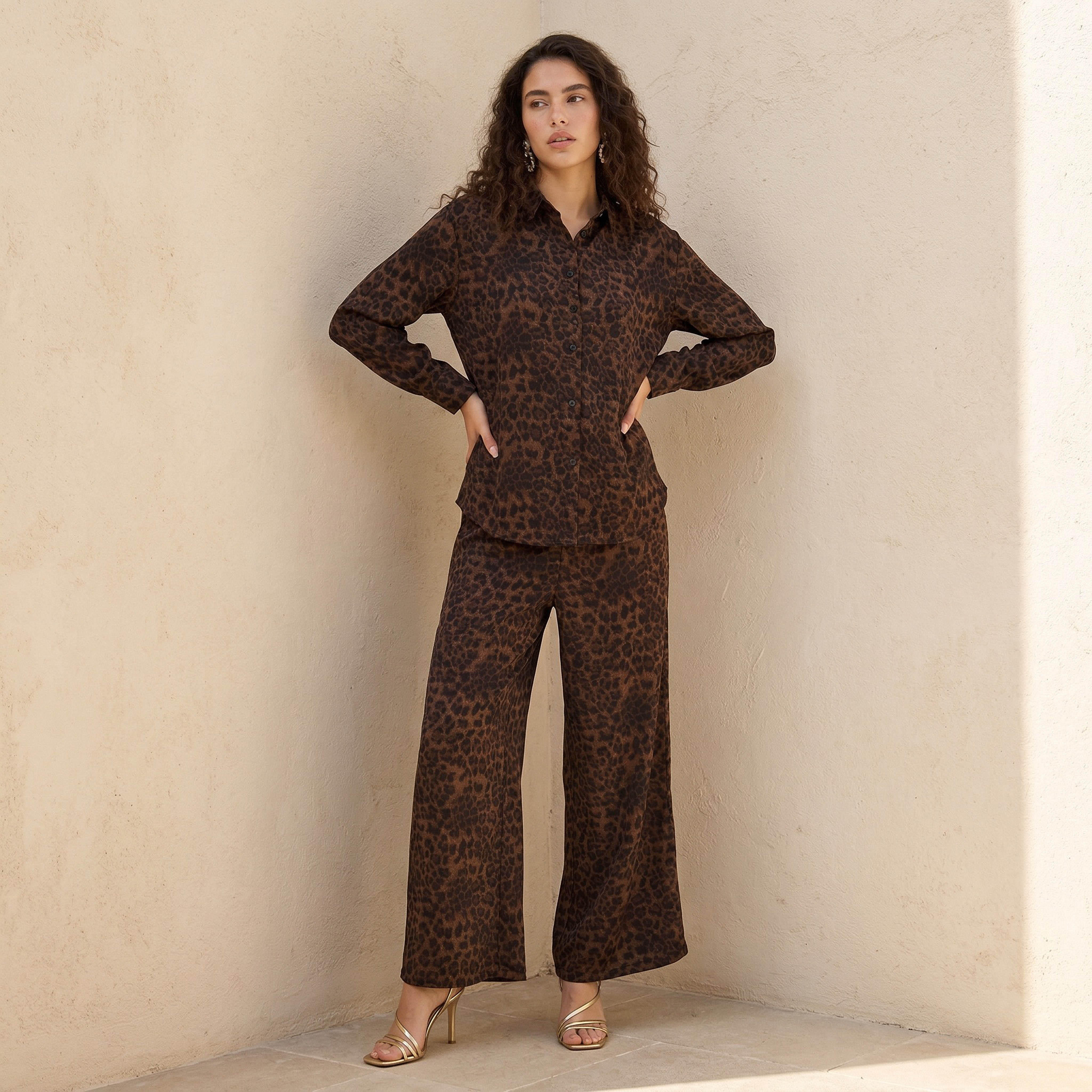 طقم بيجاما قميص وبنطلون-women-clothing-coordsets-image-7