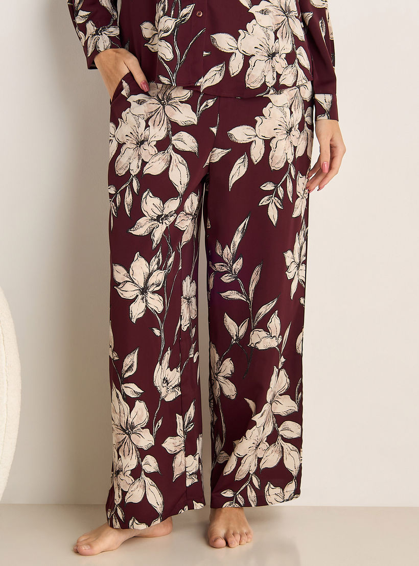طقم بيجاما قميص وبنطلون-women-clothing-coordsets-image-5