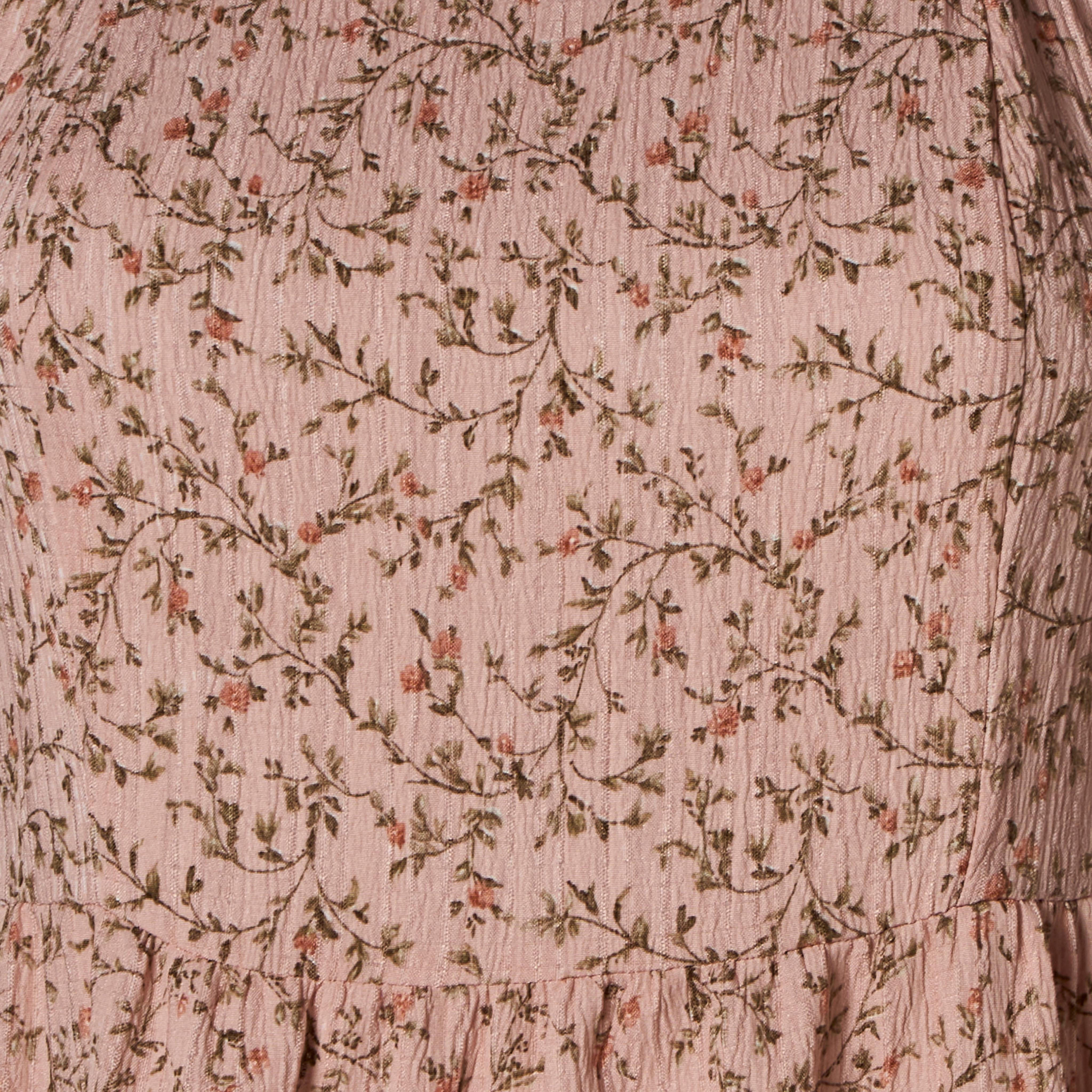 Floral Print Midi Dress with Square Neck-women-clothing-dresses-image-4