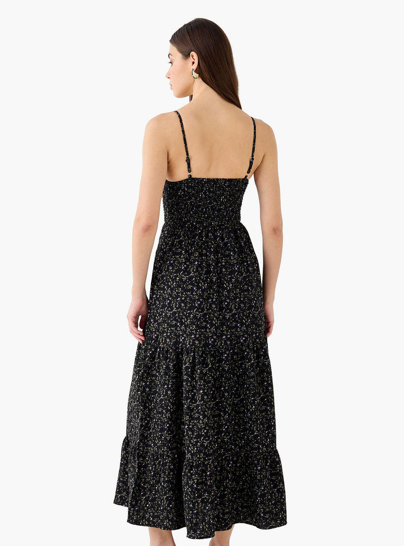 فستان متعدد التصاميم بطبعات زهرية-women-clothing-dresses-image-4