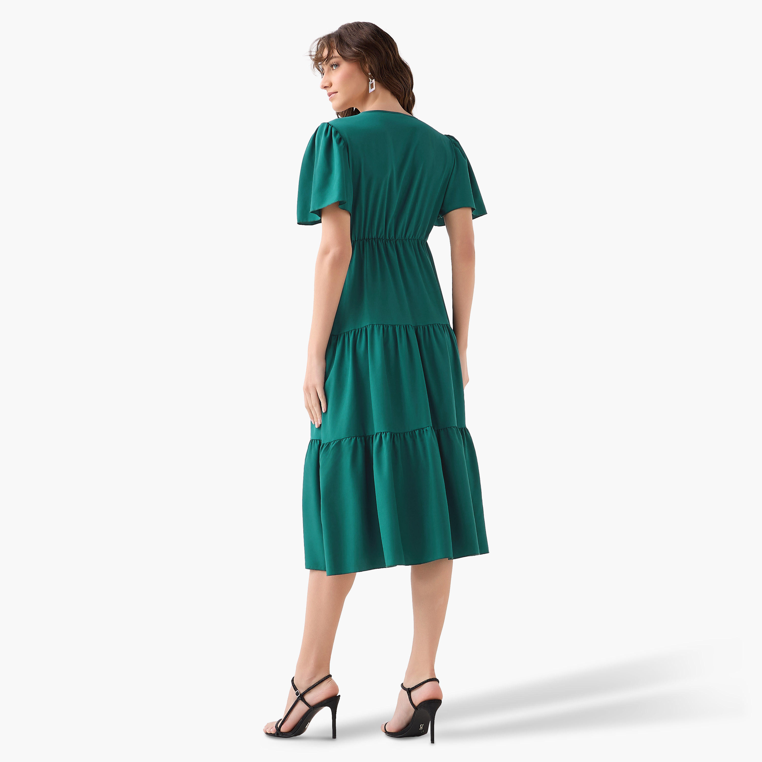 Tiered Midi Wrap Dress with V-neck-PROMO_SP_AE_2FOR169_110625-image-4