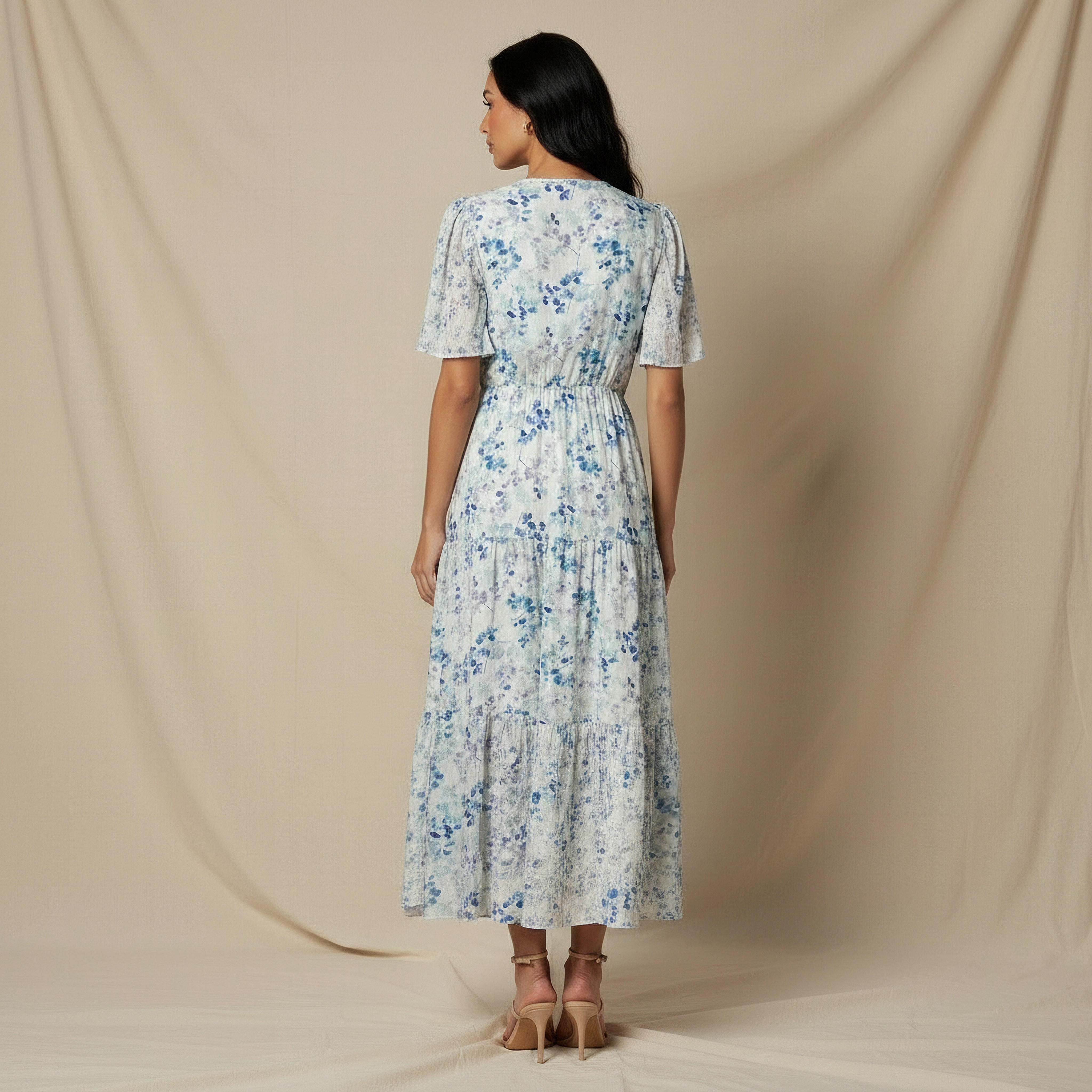 Tiered Midi Viscose Wrap Dress with Floral Print-women-clothing-dresses-image-3