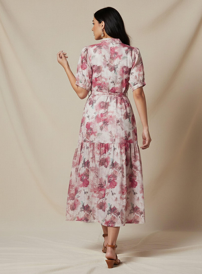 فستان ميدي فيسكوز طبقات بحزام وطبعات-women-clothing-dresses-image-3
