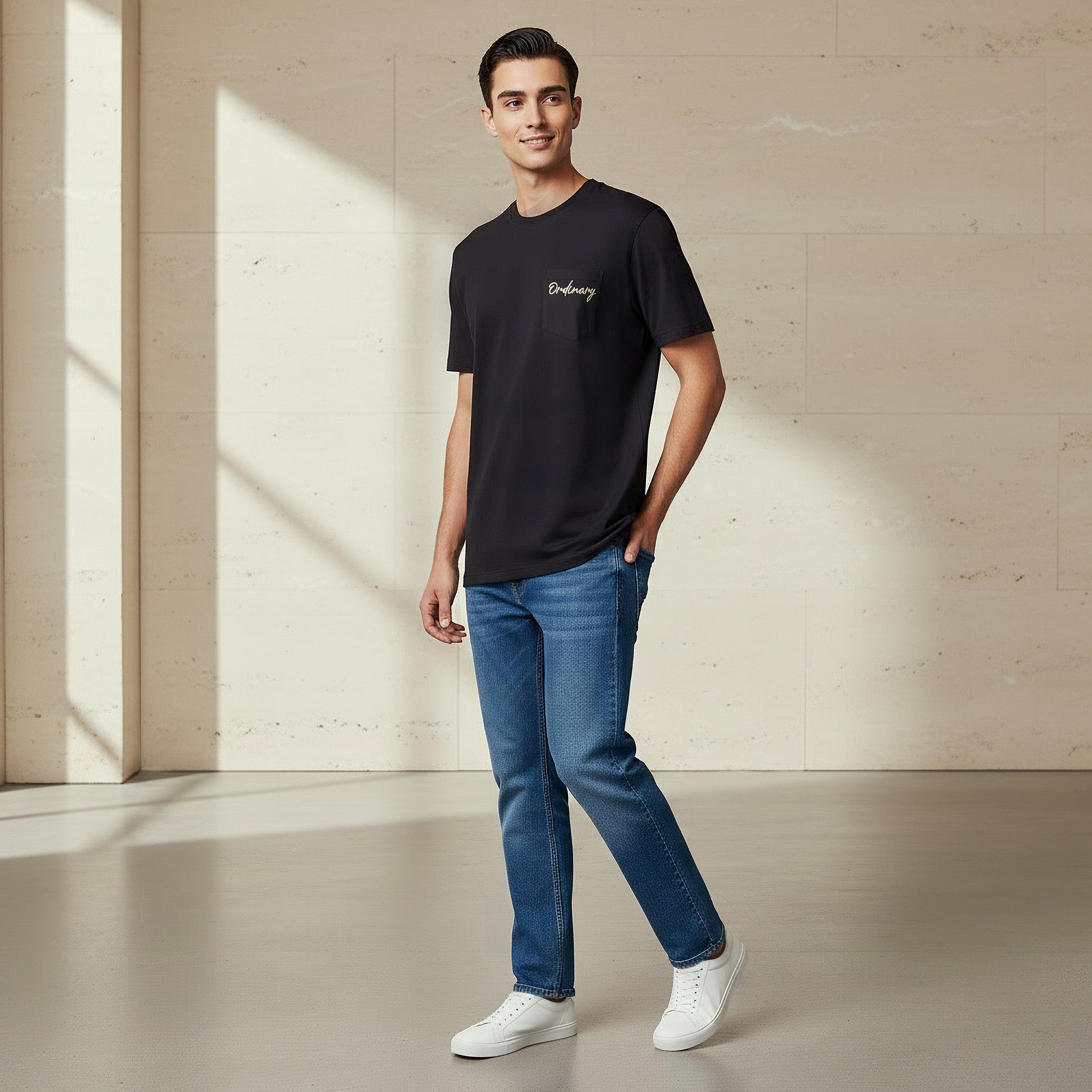 Men Regular Fit Crew Neck Short Sleeve Printed T-shirt-men-clothing-tshirtsandpolos-tshirts-image-2