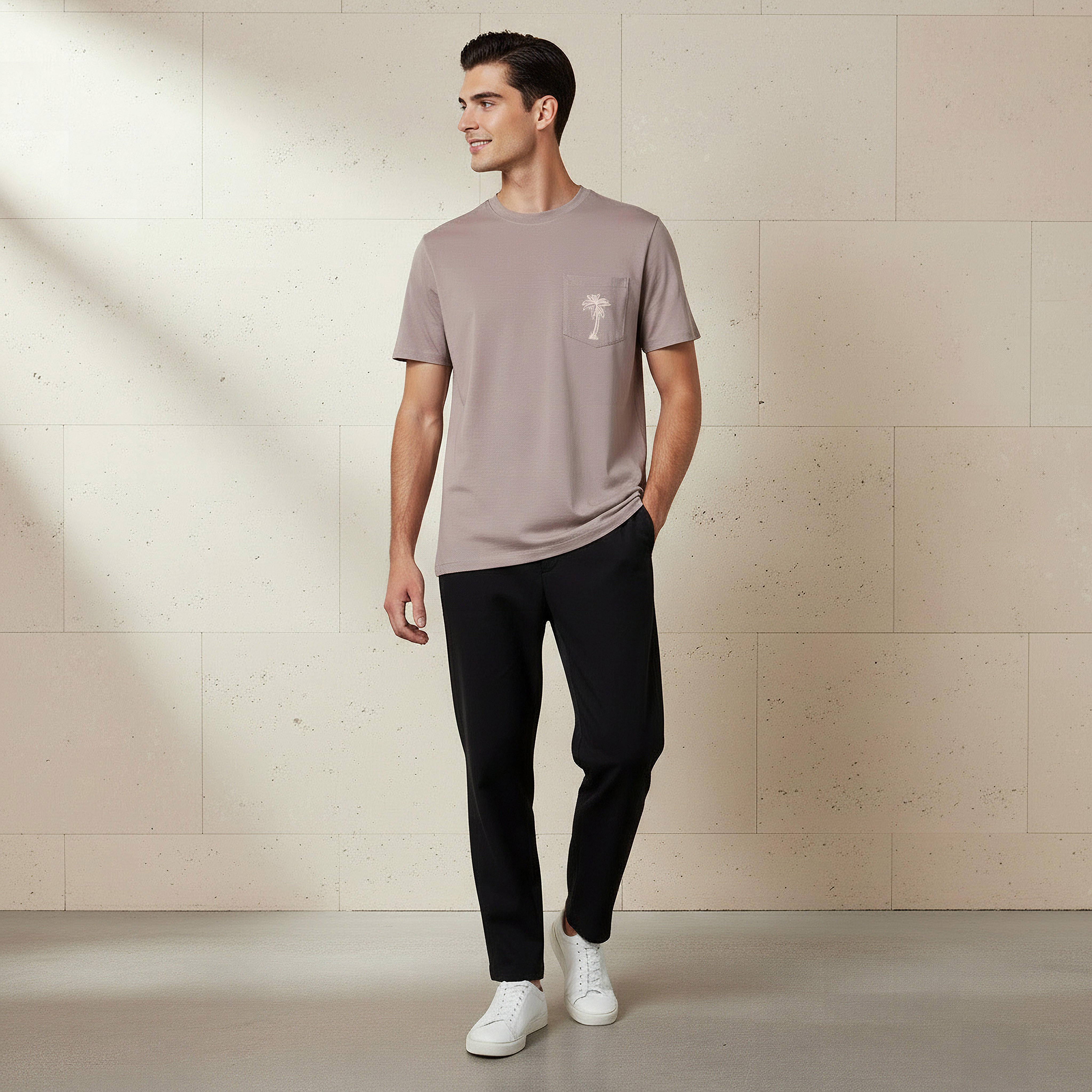 Men Regular Fit Crew Neck Short Sleeve Printed T-shirt-men-clothing-tshirtsandpolos-tshirts-image-2