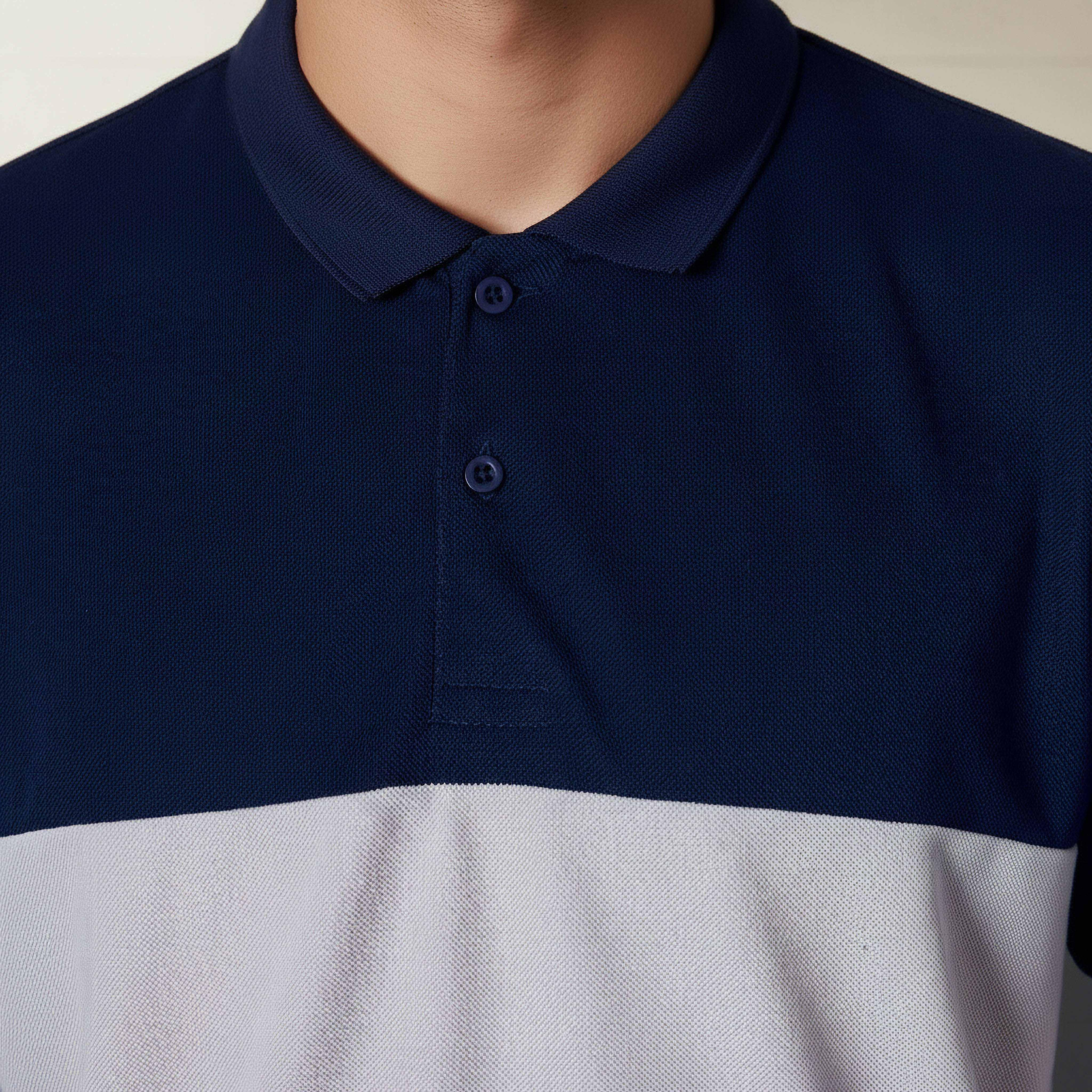 Men Short Sleeves Colourblock Pique Polo T-shirt-men-clothing-tshirtsandpolos-polos-image-4