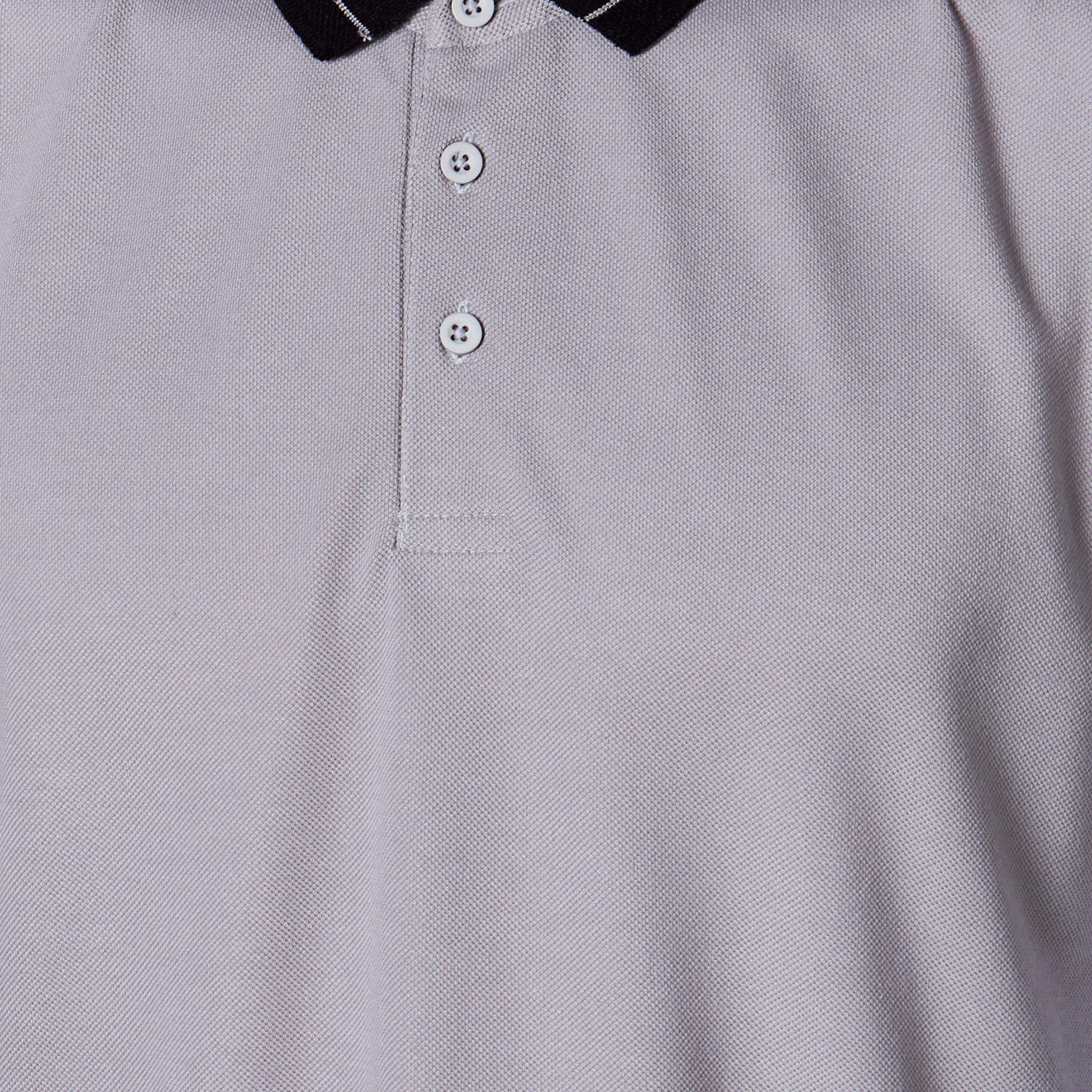 Men Short Sleeves Contrast Collar Pique Polo T-shirt-men-clothing-tshirtsandpolos-polos-image-4