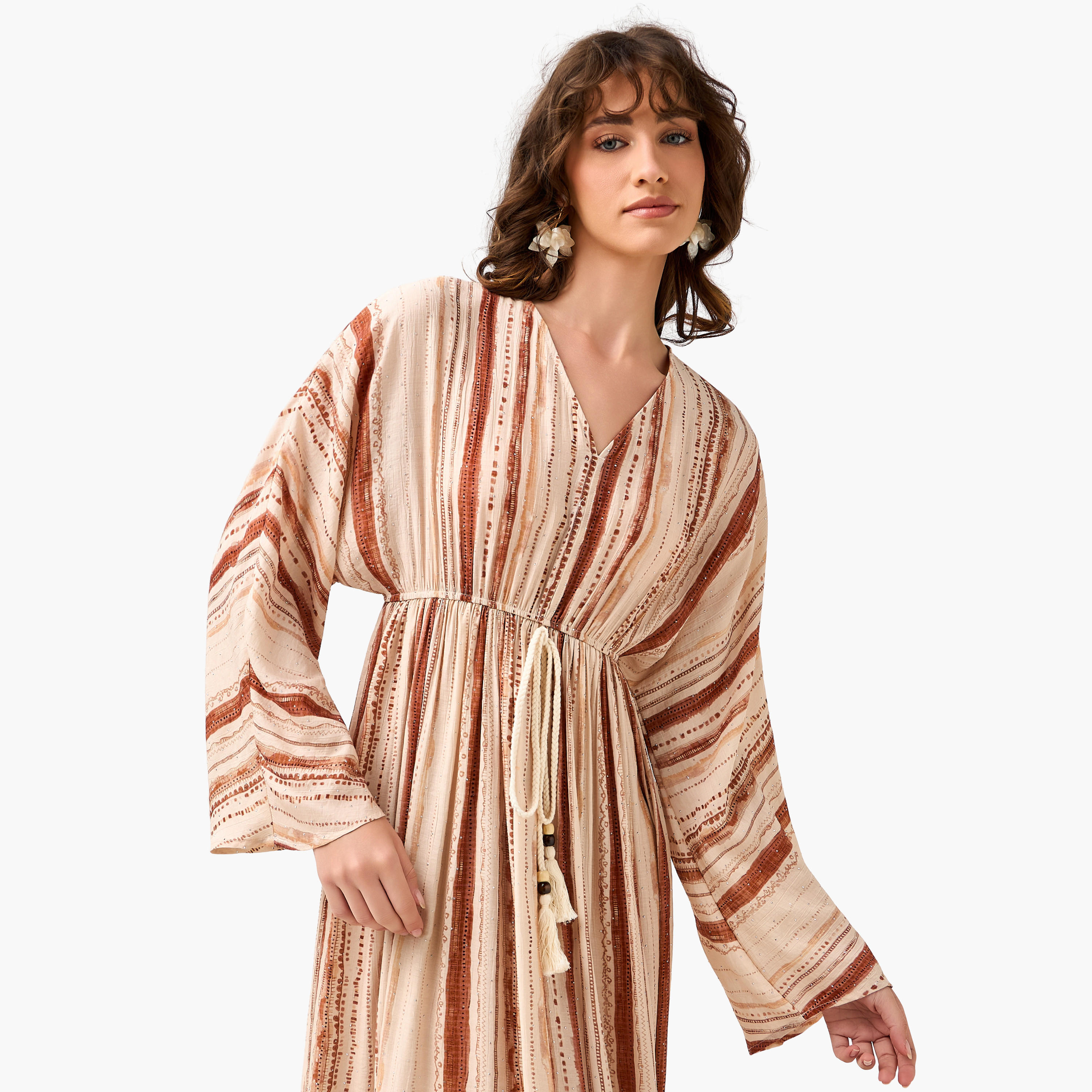 Printed Midi Kaftan Dress with Front Tie-Up-PROMO_SP_AE__6_RGCC_BUY2FOR199_040325-image-7