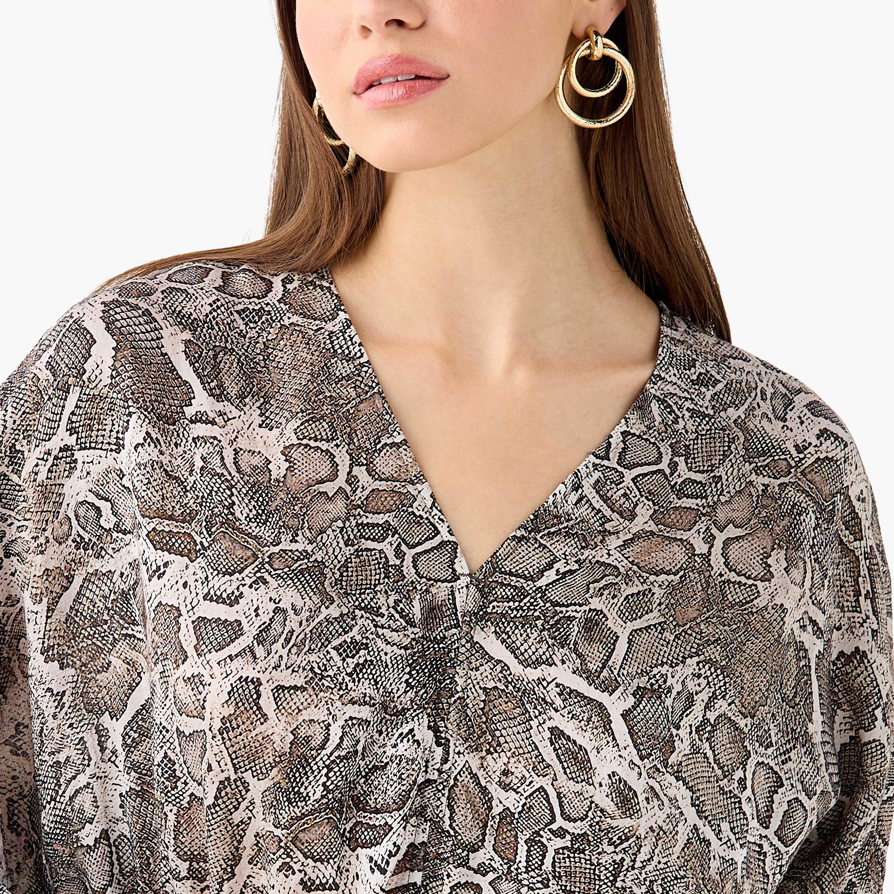 Printed Maxi Kaftan Dress with Front Tie-Up-PROMO_SP_AE__6_RGCC_BUY2FOR199_040325-image-3