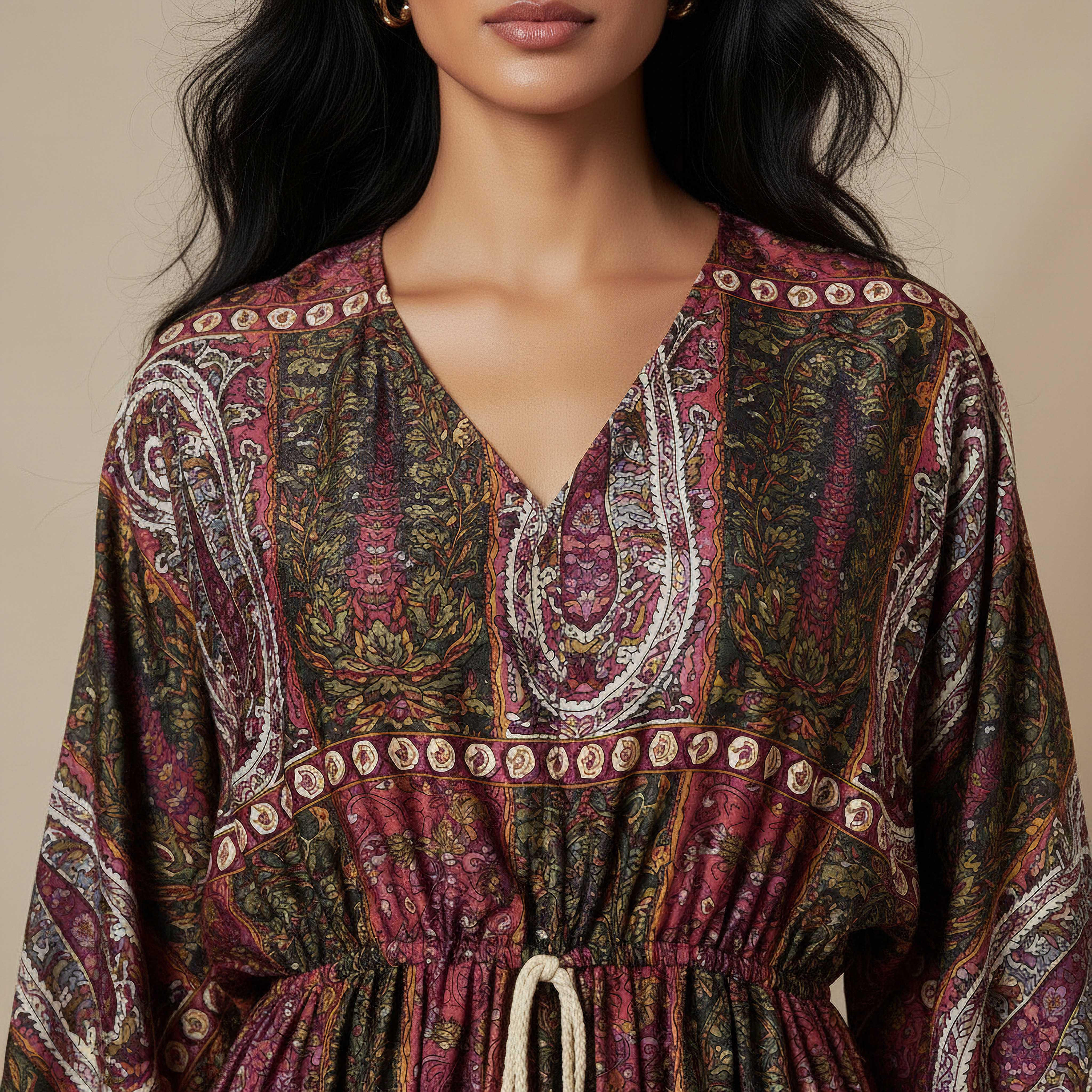 Kaftan Maxi Tie-Up Detail Dress with Paisley Print-PROMO_SP_AE__6_RGCC_BUY2FOR199_040325-image-4
