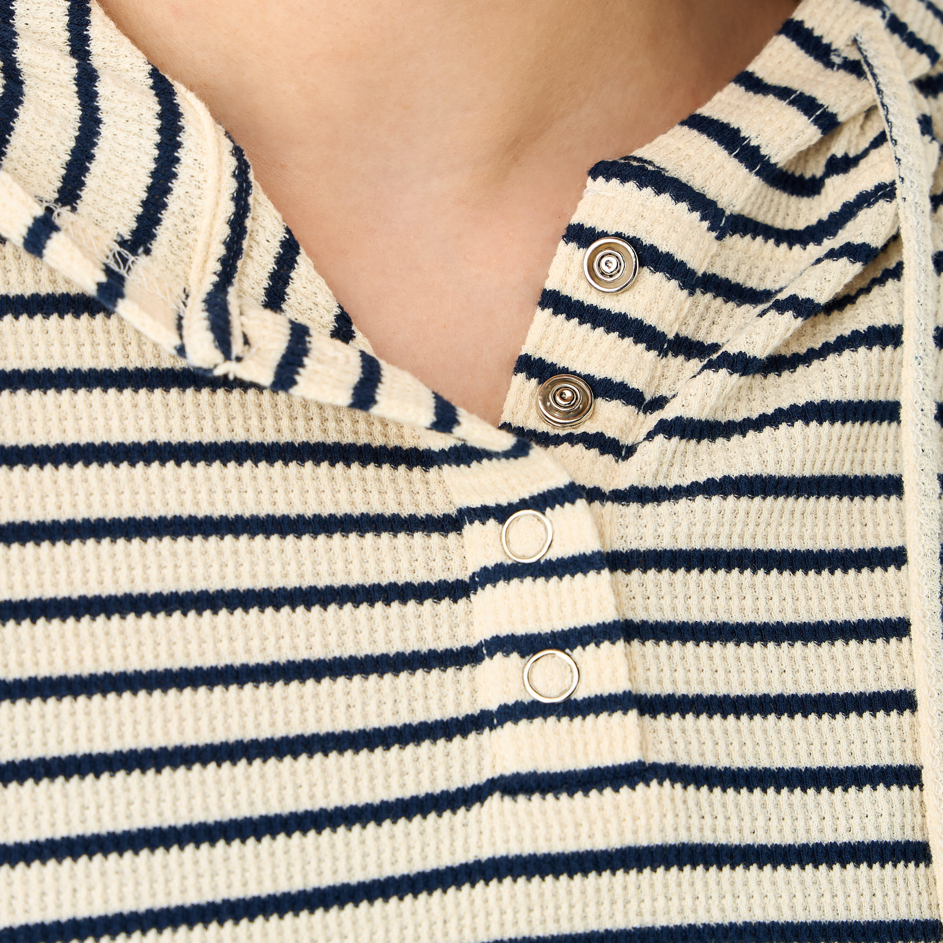 Women Regular Fit Striped Hoodie-women-winterwear-hoodiesandsweatshirts-hoodies-image-3