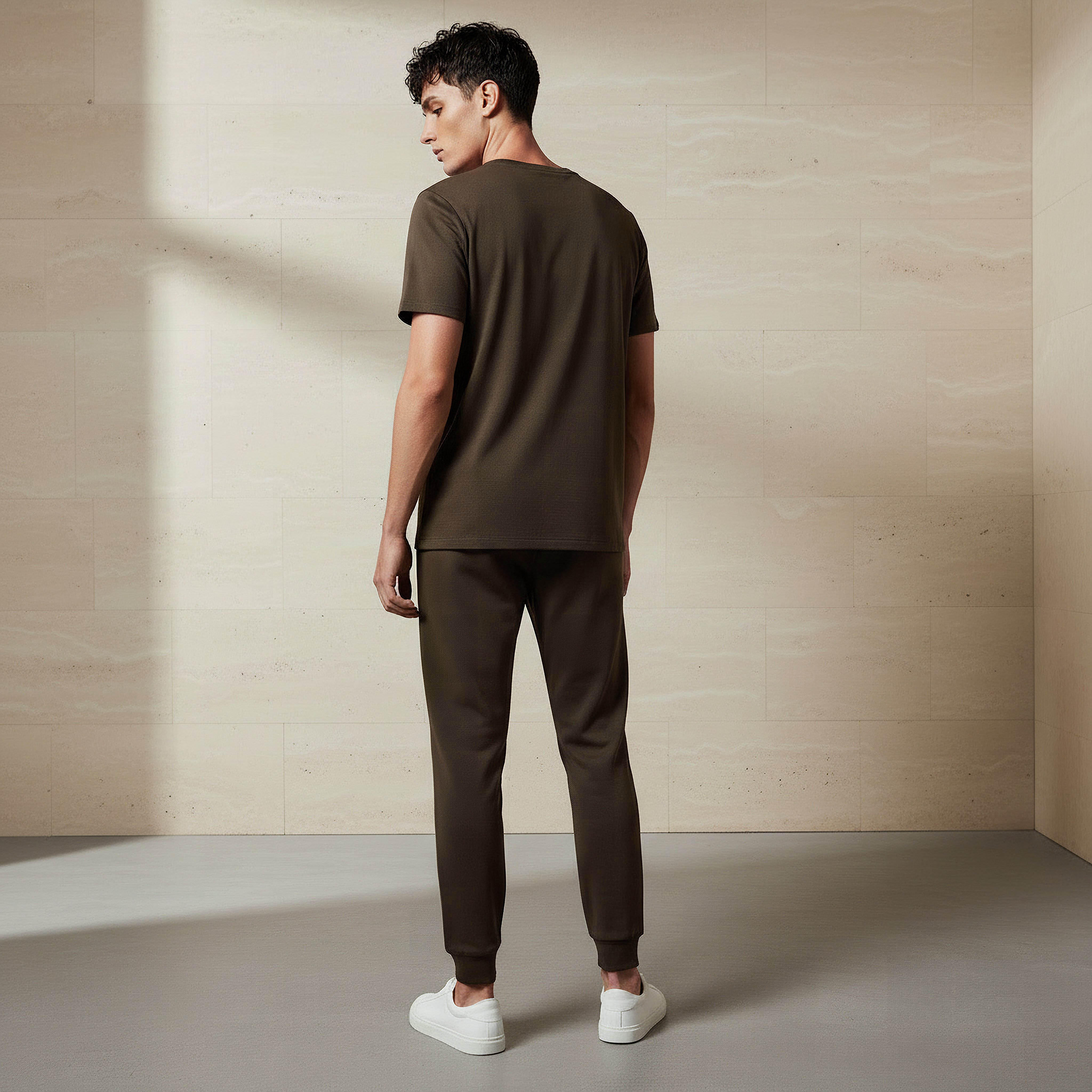 Men Twill T-shirt and Joggers Set-men-clothing-sportswearandactivewear-tracksuits-image-3