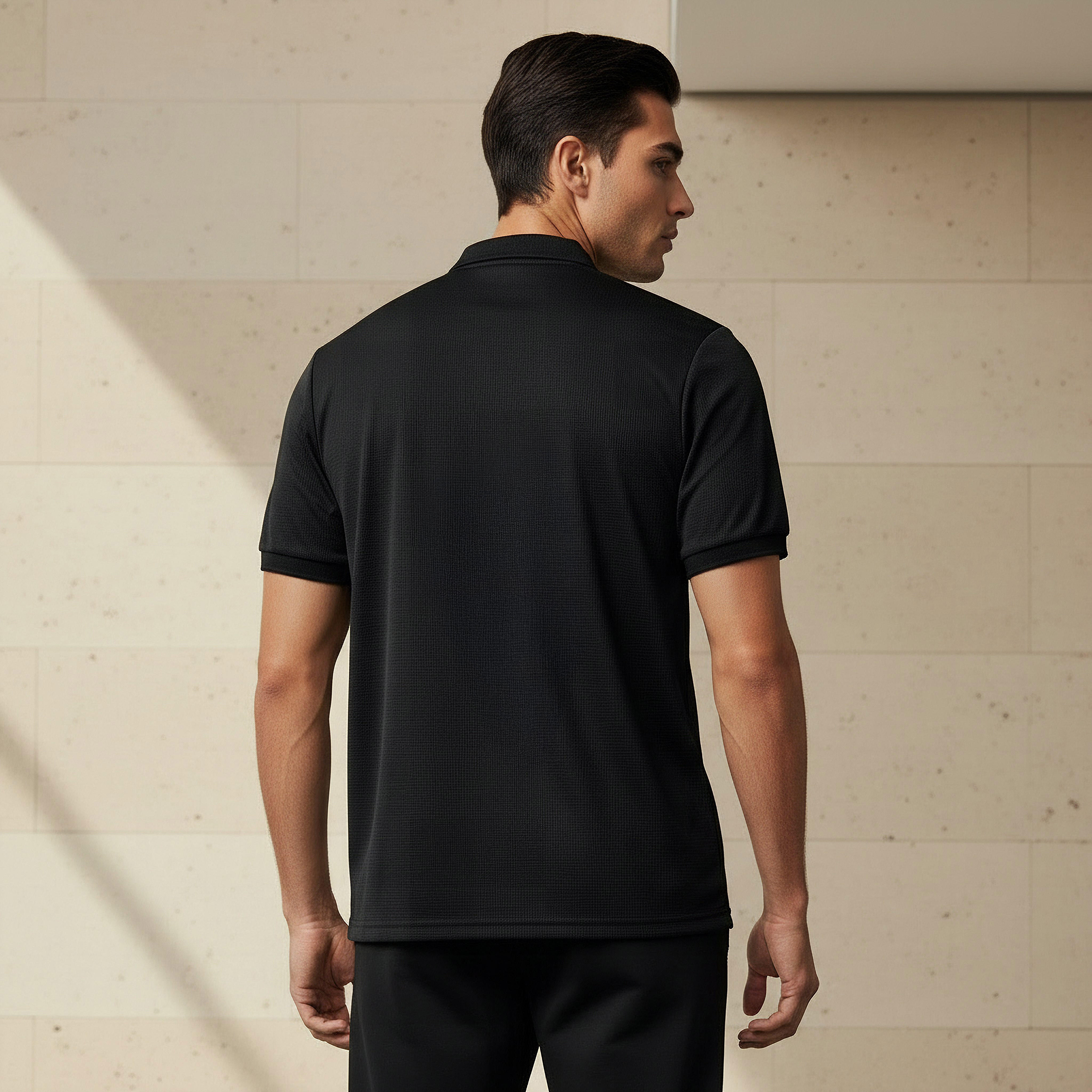 Men Short Sleeves Textured Polo T-shirt-men-clothing-tshirtsandpolos-polos-image-3