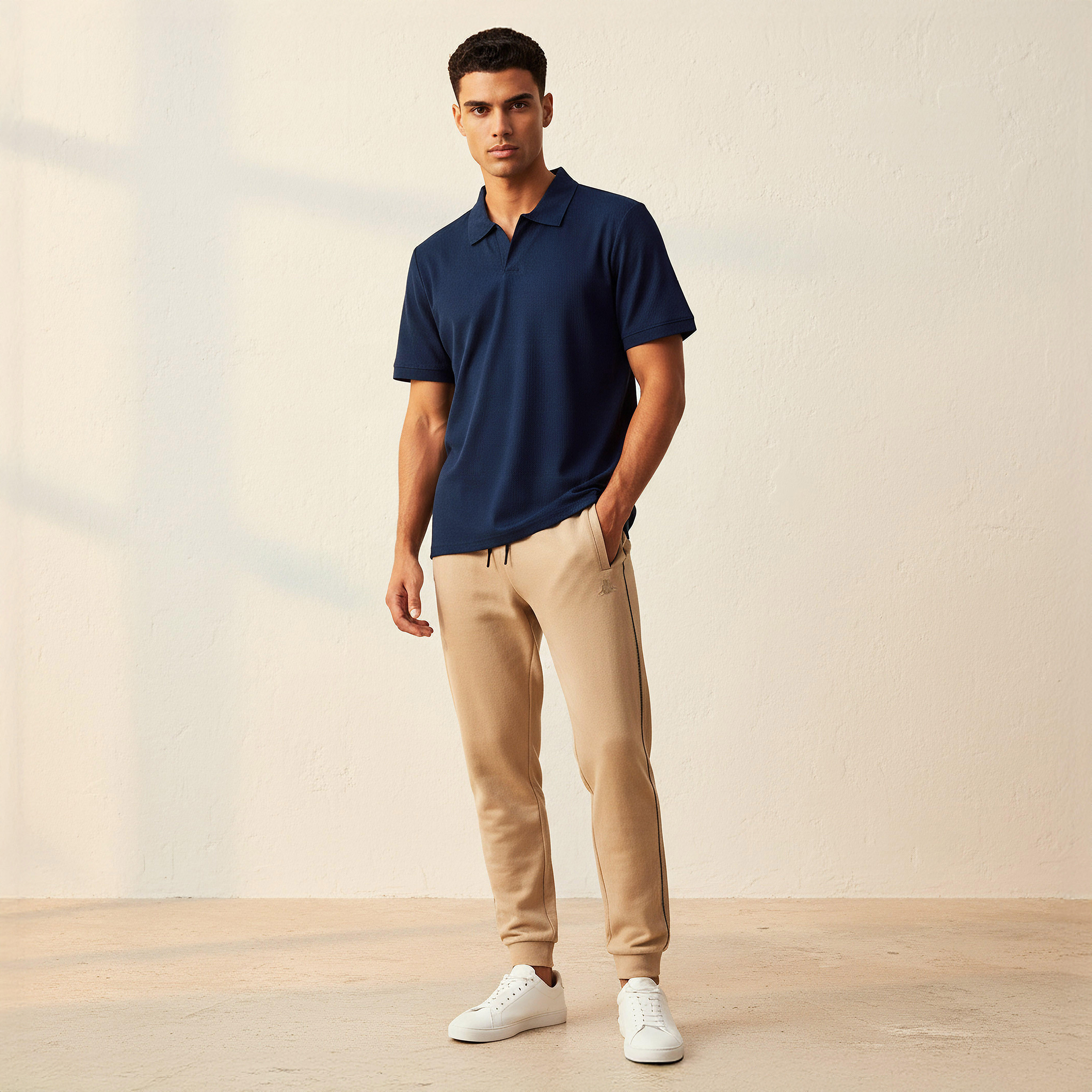 Men Short Sleeves Textured Polo T-shirt-men-clothing-tshirtsandpolos-polos-image-3