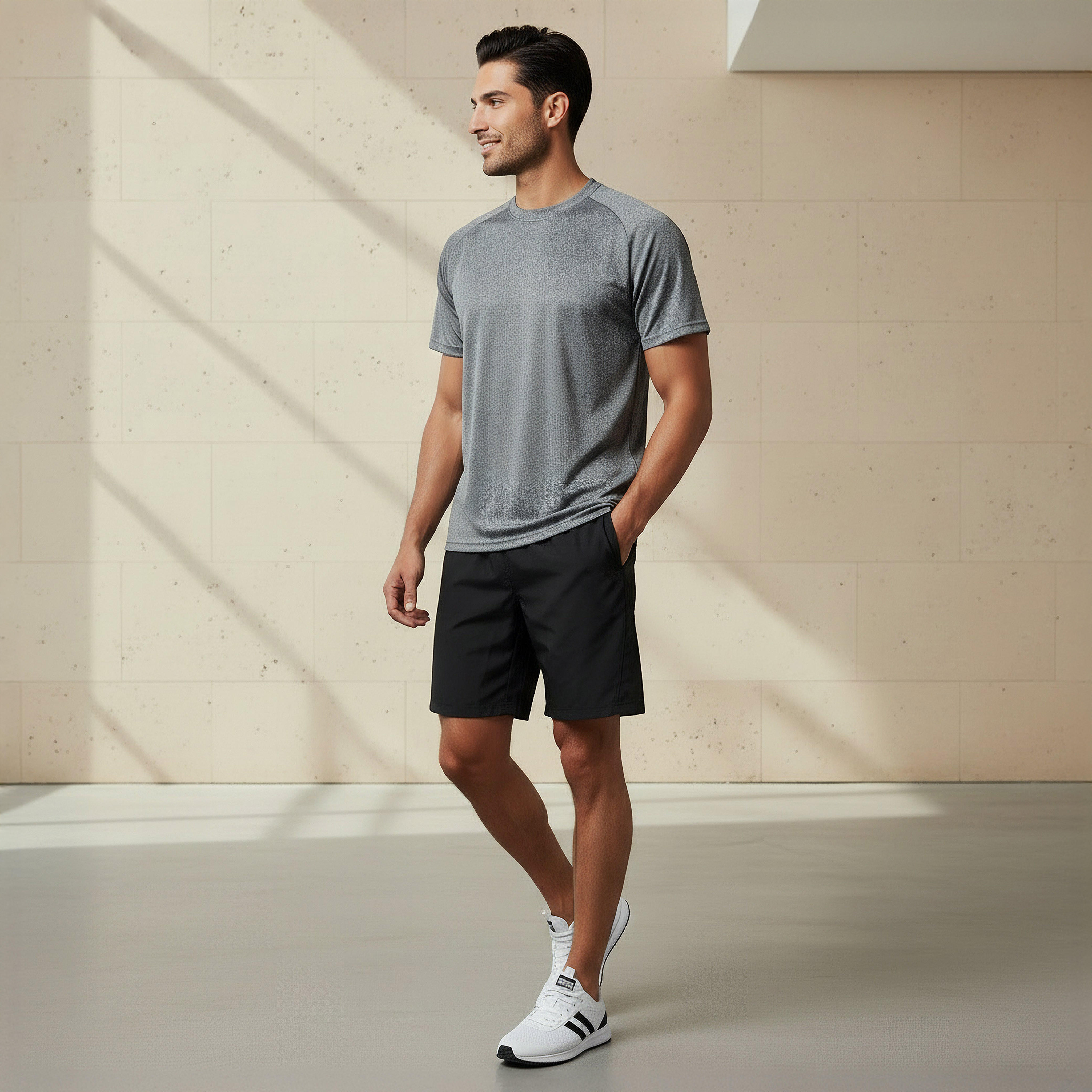 Men Regular Fit Crew Neck Short Sleeve T-shirt-men-clothing-tshirtsandpolos-tshirts-image-3