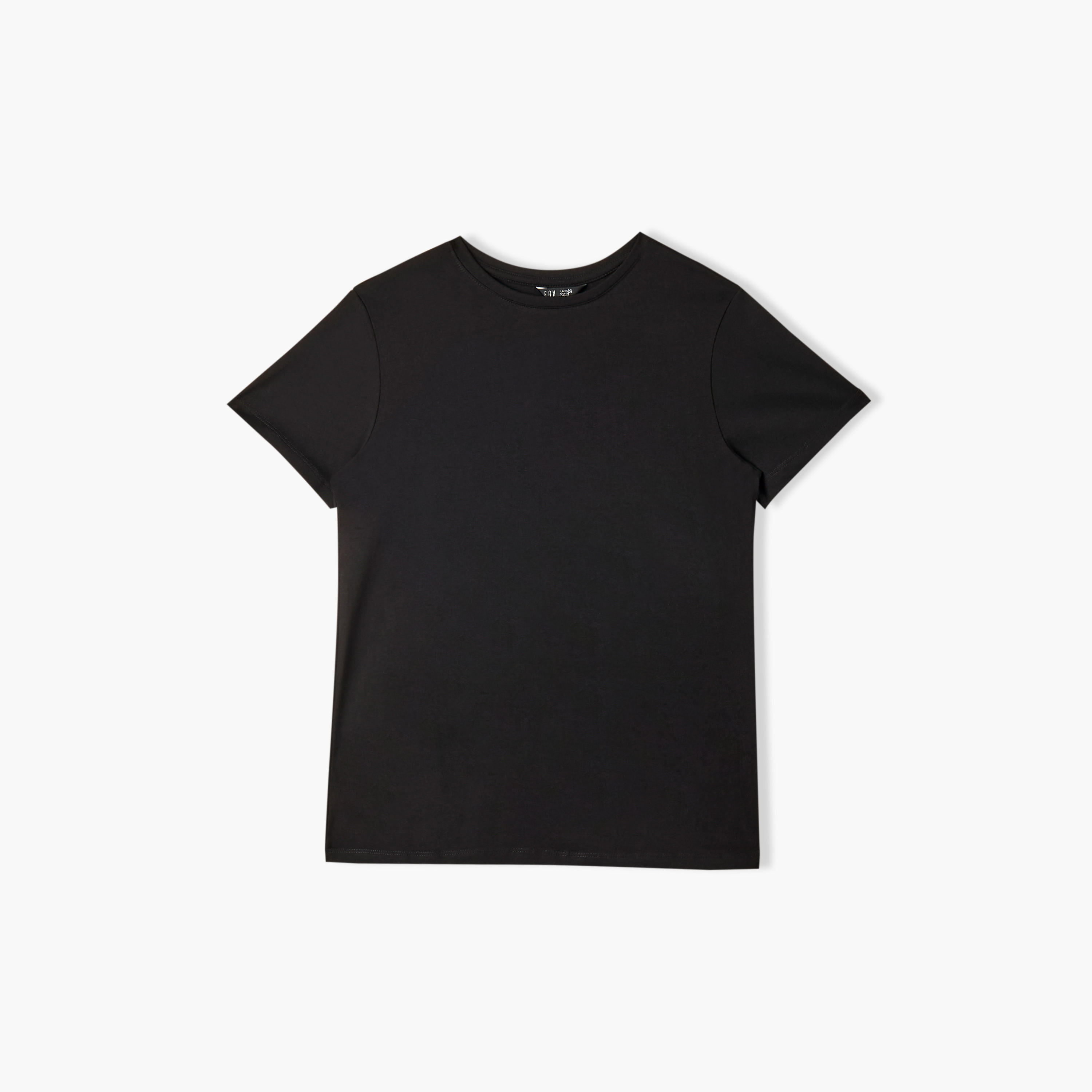 Women Crew Neck Short Sleeve T-shirt - Set of 2-women-clothing-tshirts-image-4