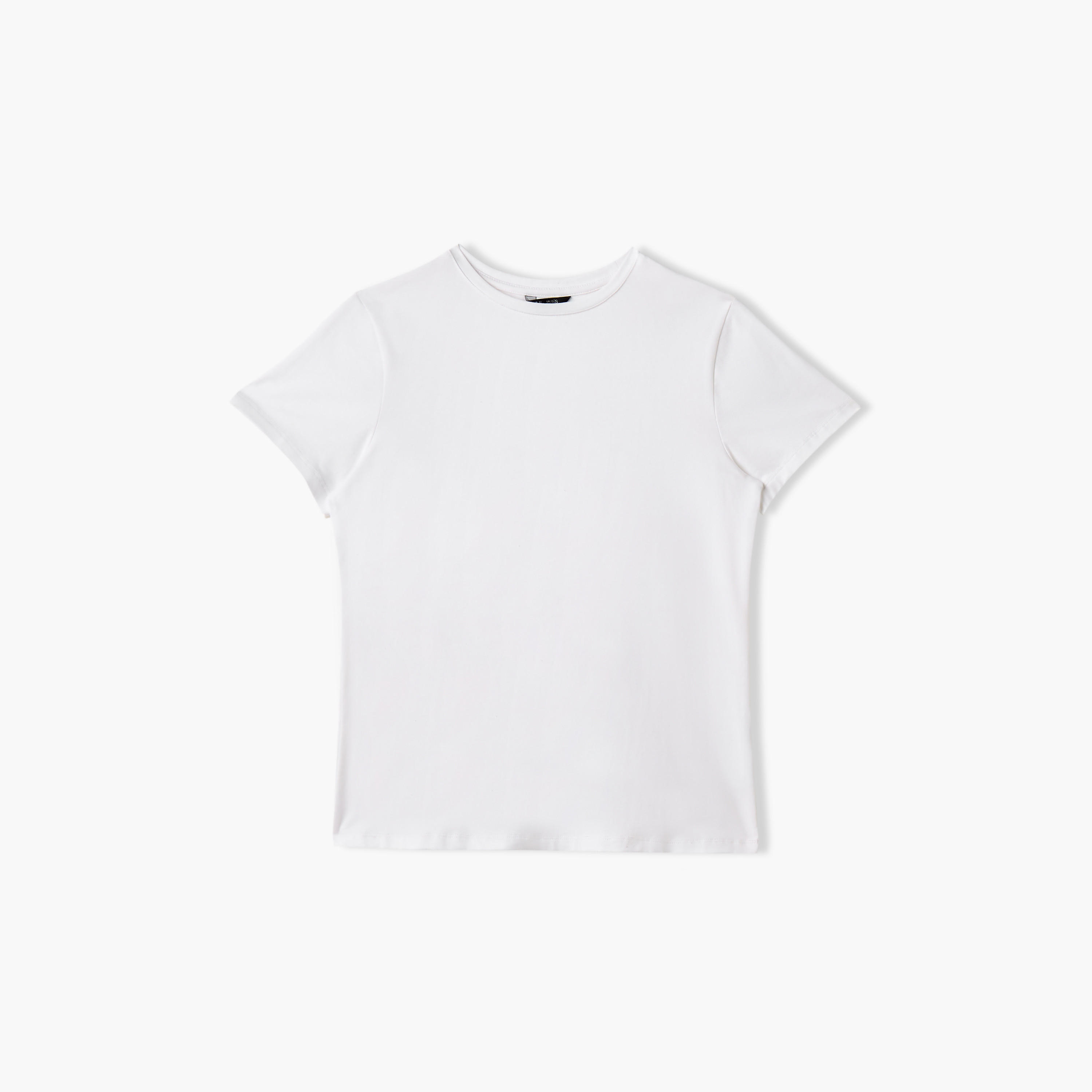 Women Crew Neck Short Sleeve T-shirt - Set of 2-women-clothing-tshirts-image-5