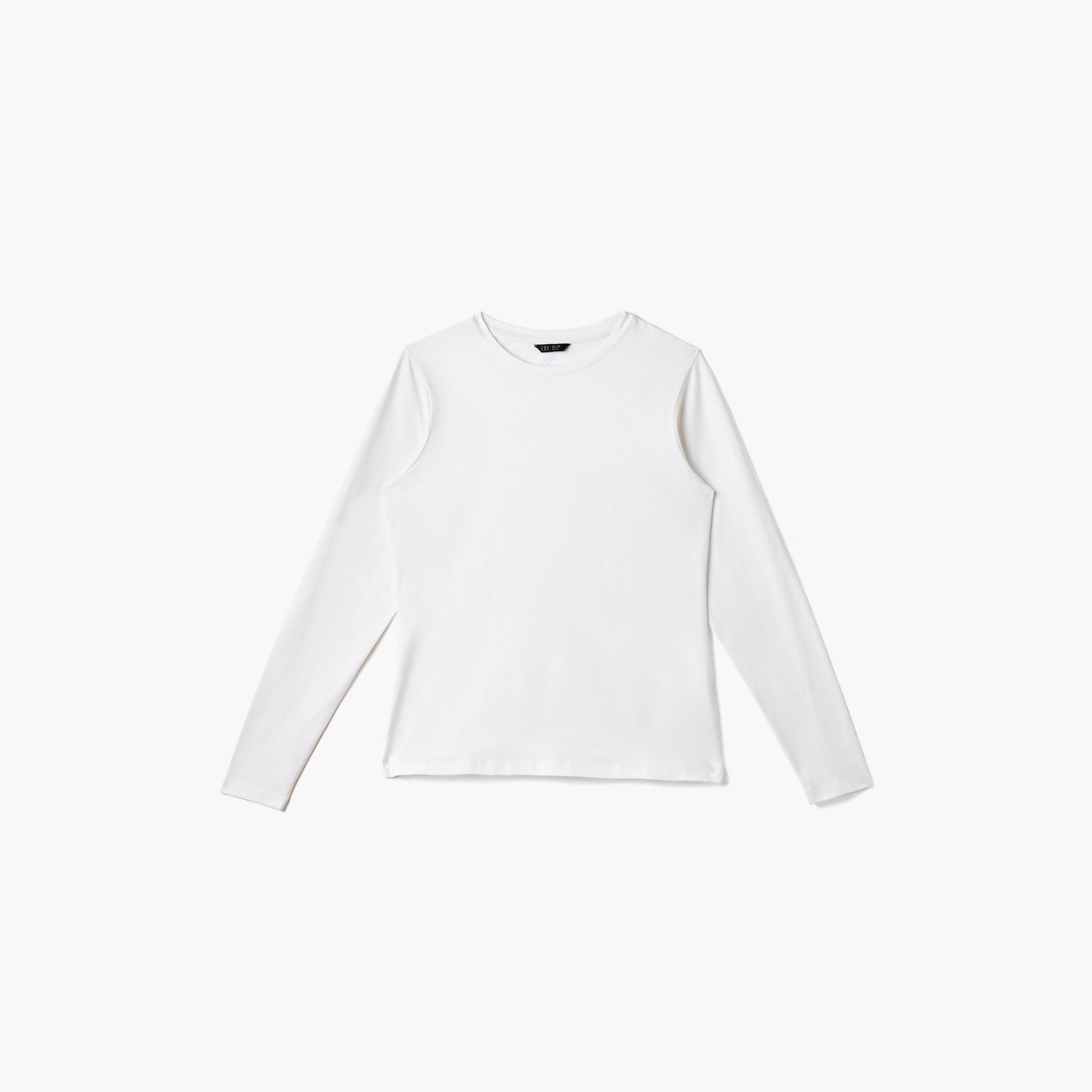 Women Crew Neck Long Sleeve T-shirt-women-clothing-tshirts-image-5