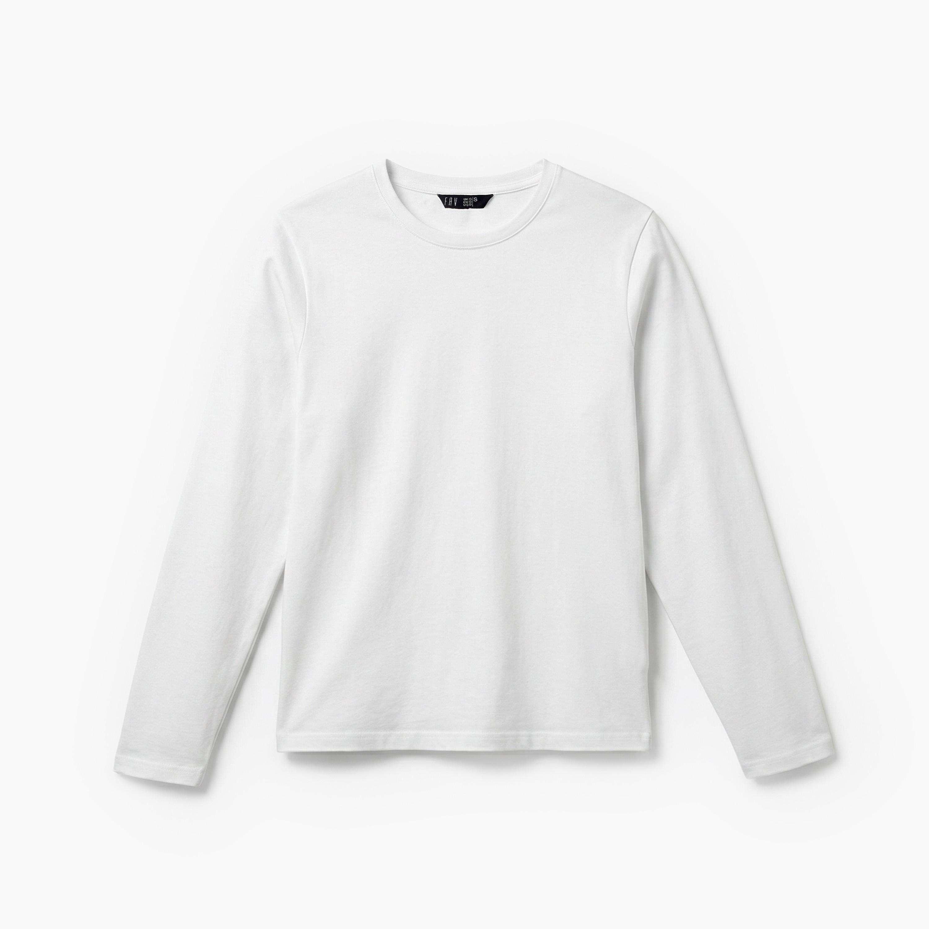 تيشيرت بياقة ضيقة وأكمام طويلة للنساء-women-clothing-tshirts-image-3
