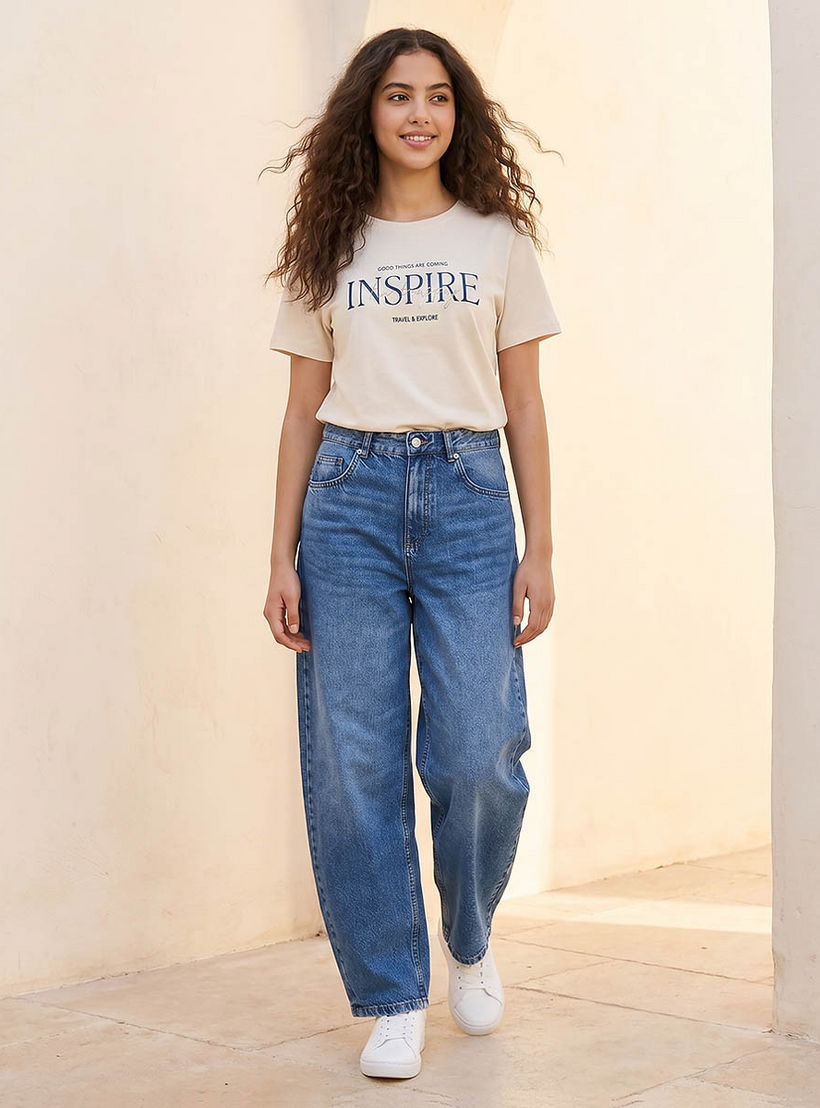 بنطلون جينز بقصّة مستقيمة وخصر مرتفع للنساء من لي كوبر-women-clothing-bottoms-jeans-image-3