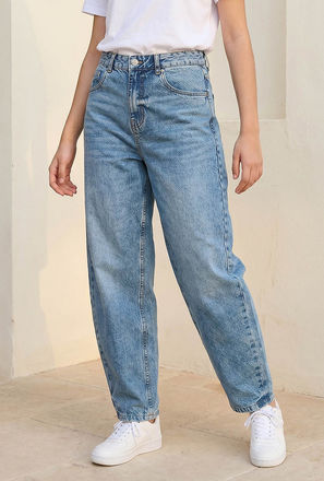 Lee Cooper Women Straight Fit High-Rise Jeans-women-image-1