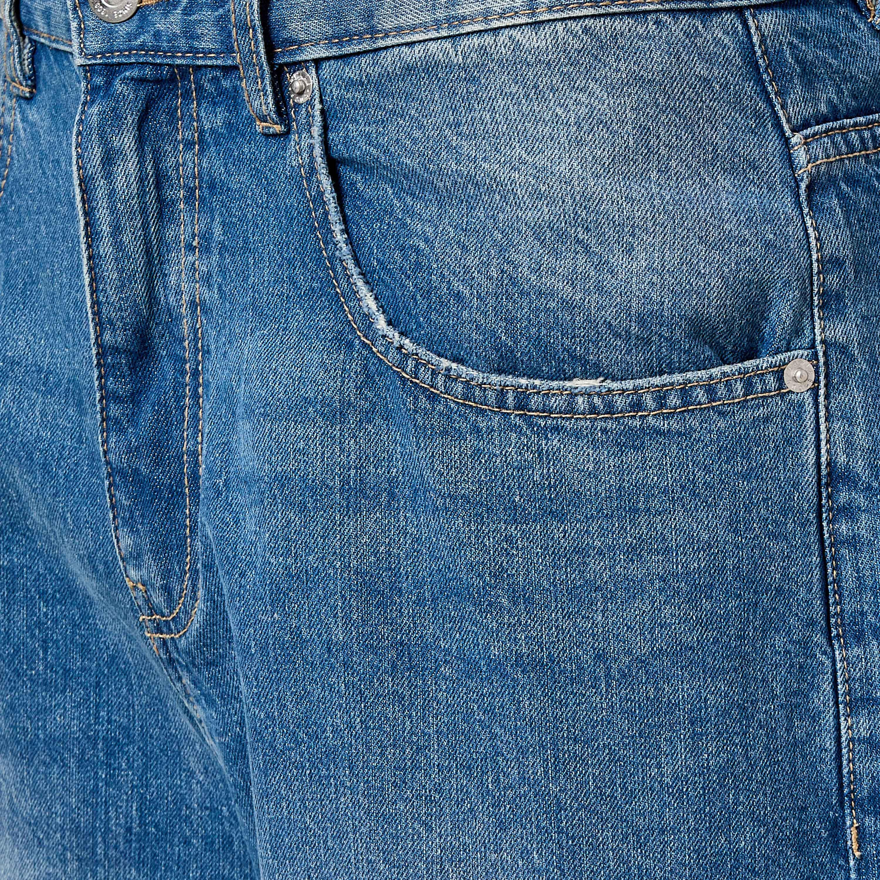 Lee Cooper Relaxed Fit Mid-Rise Pocket Jeans-men-clothing-jeans-image-2