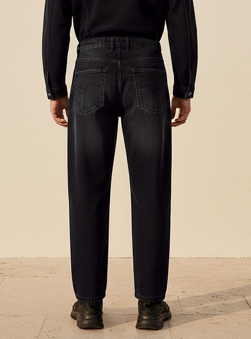 Lee Cooper Relaxed Fit Mid-Rise Pocket Jeans-men-clothing-jeans-image-4